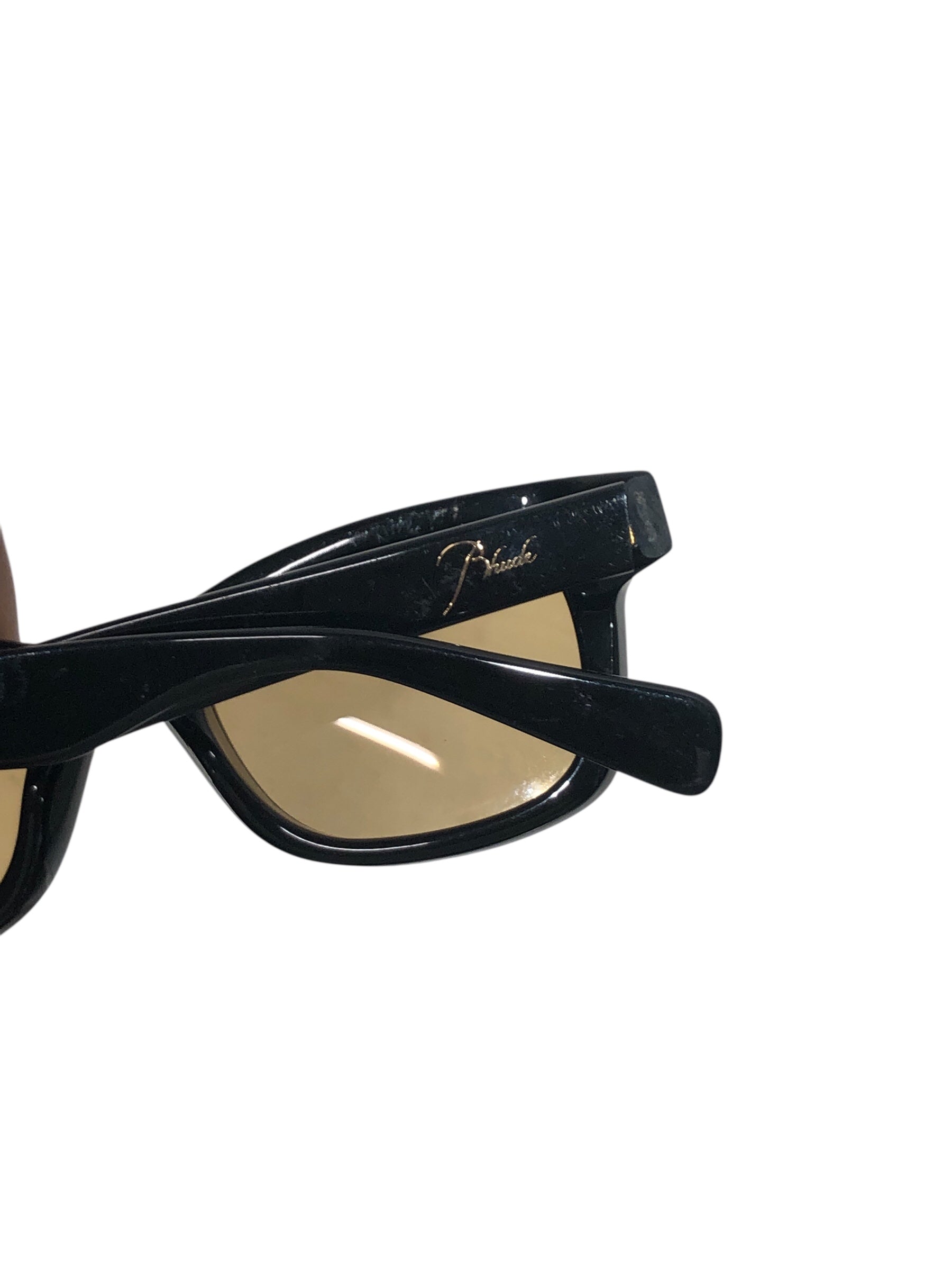 RHUDE/Sunglasses/Plastic/BLK/ view 4