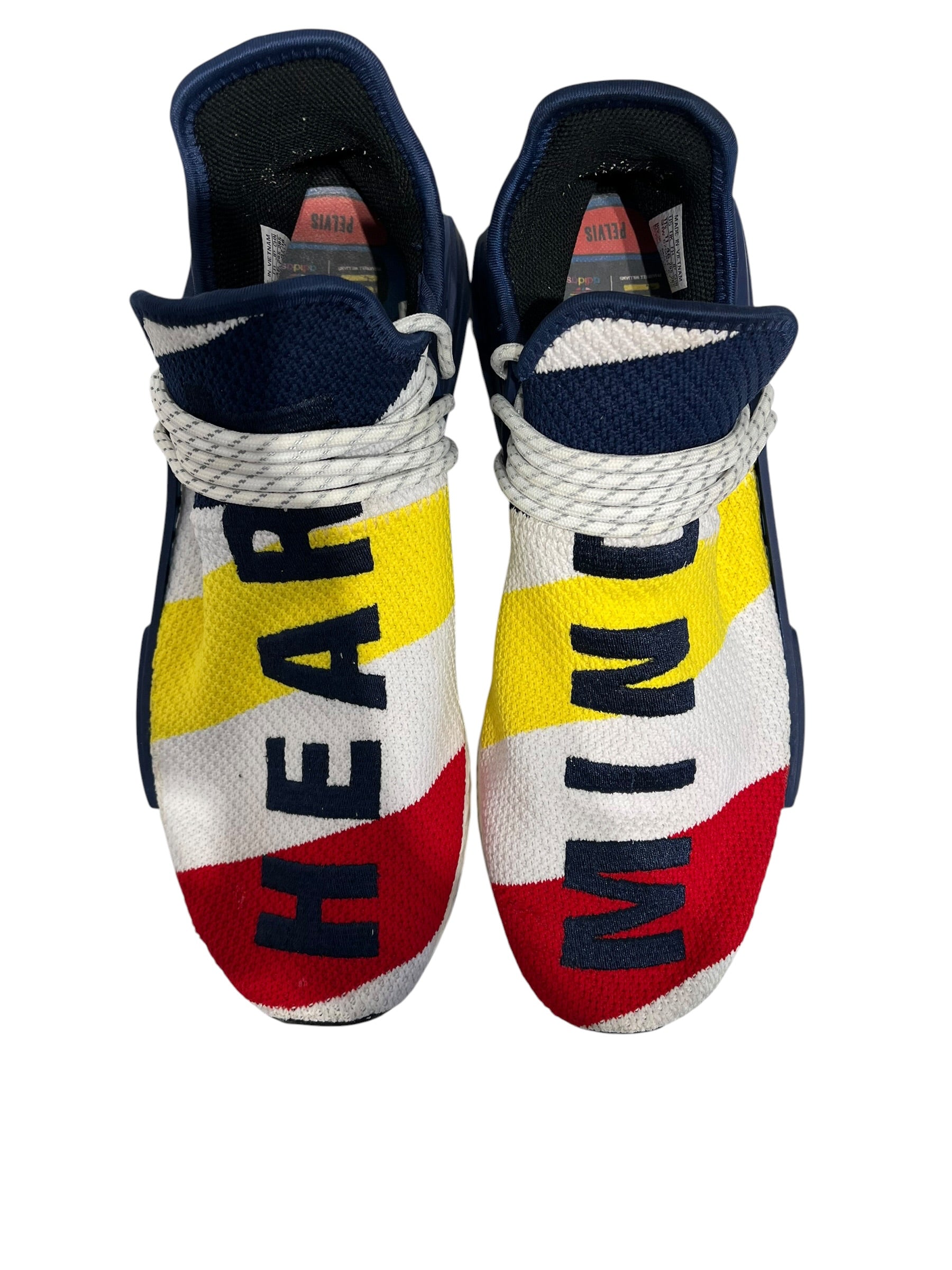 adidas/BBC HU NMD/Low-Sneakers/US 11.5/Border/Cotton/MLT/BB9544 view 4