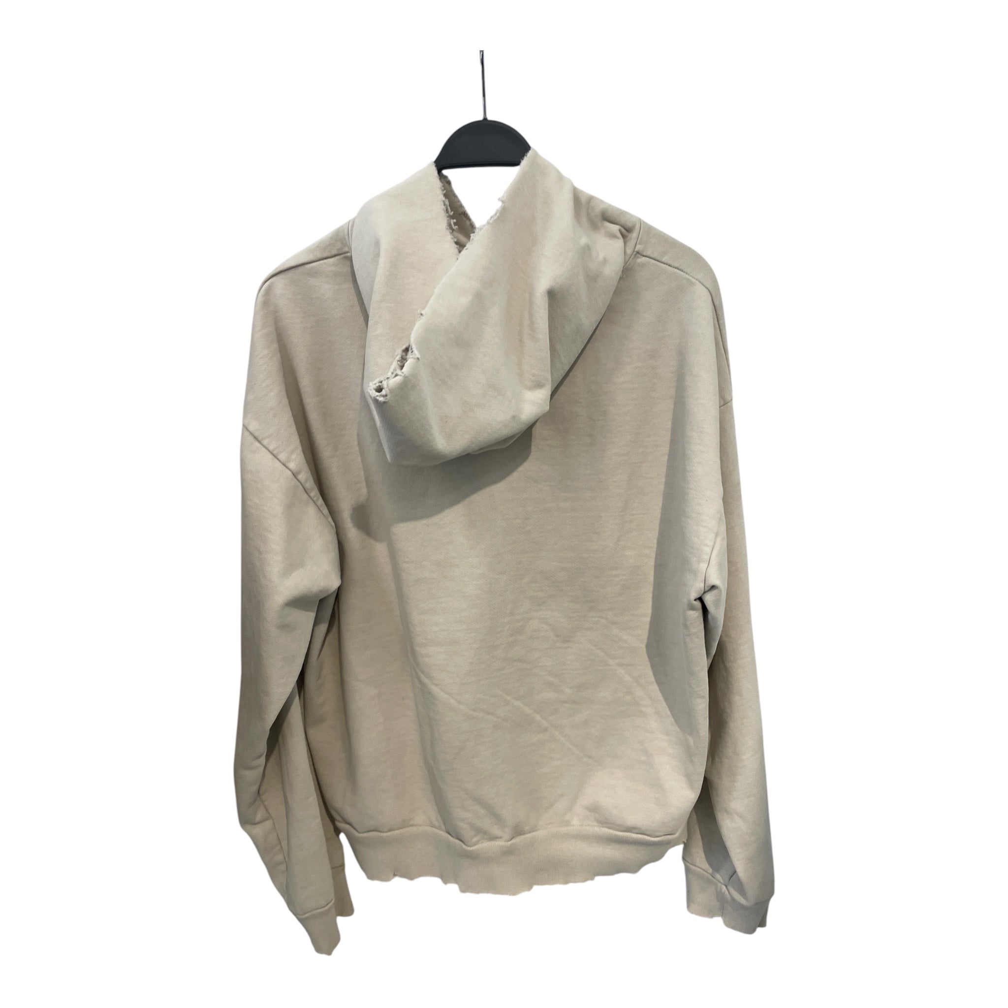 basketcase gallery/Zip Up Hoodie/XL/Graphic/Cotton/CRM/warning view 2