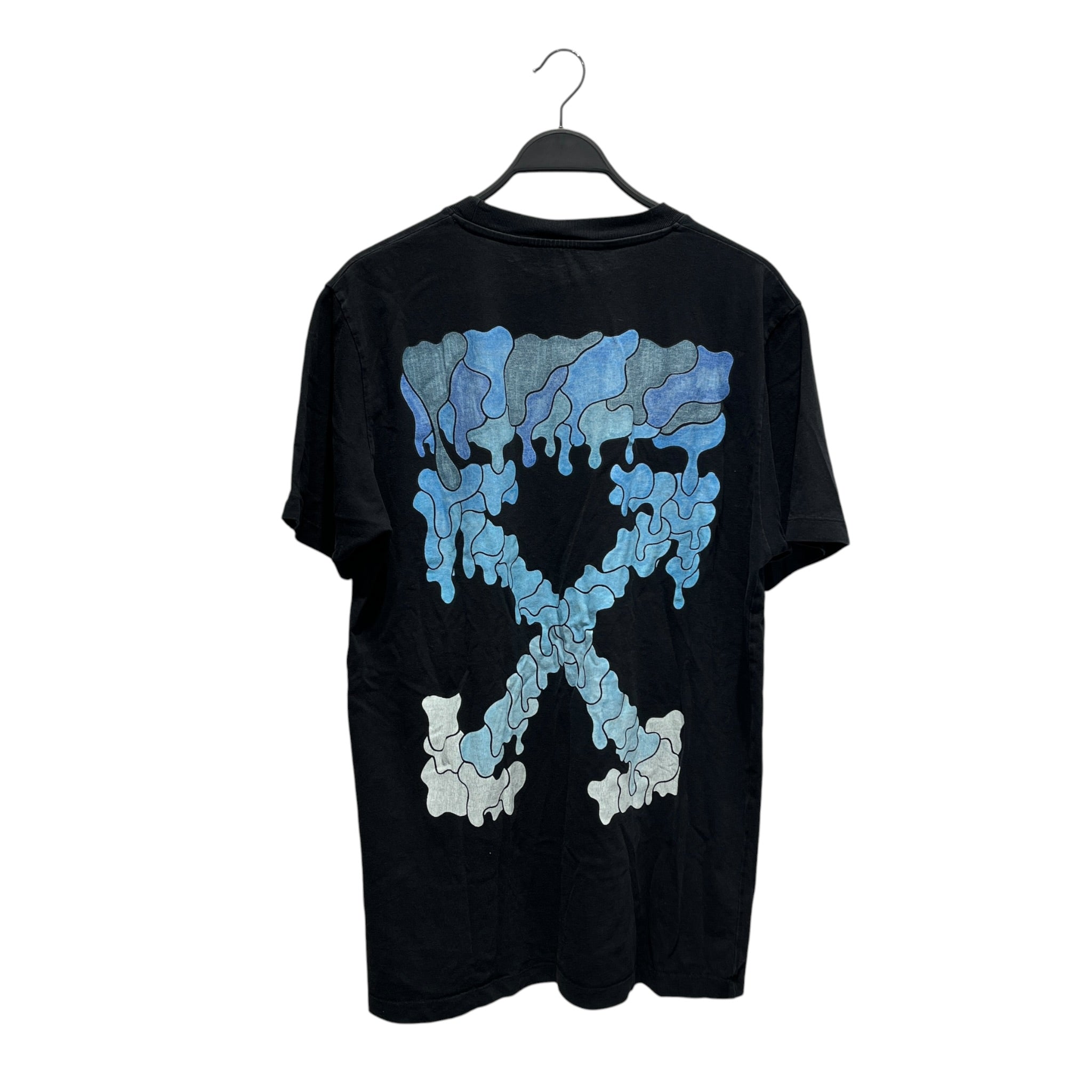 OFF-WHITE/T-Shirt/L/Cotton/BLK/Graphic/BLUE MARKER X GRAPHIC view 2