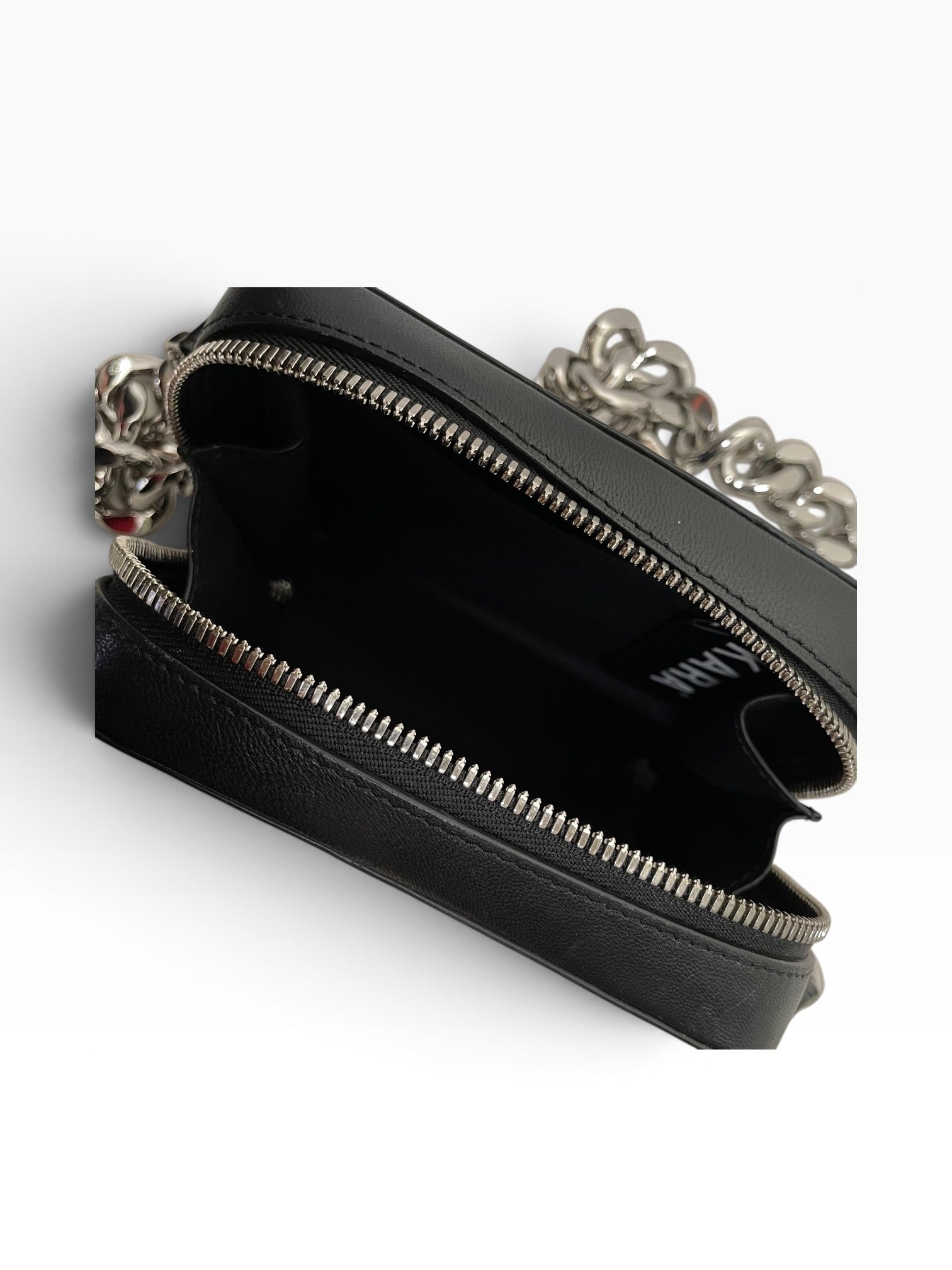 KARA/Cross Body Bag/Leather/BLK/ view 3