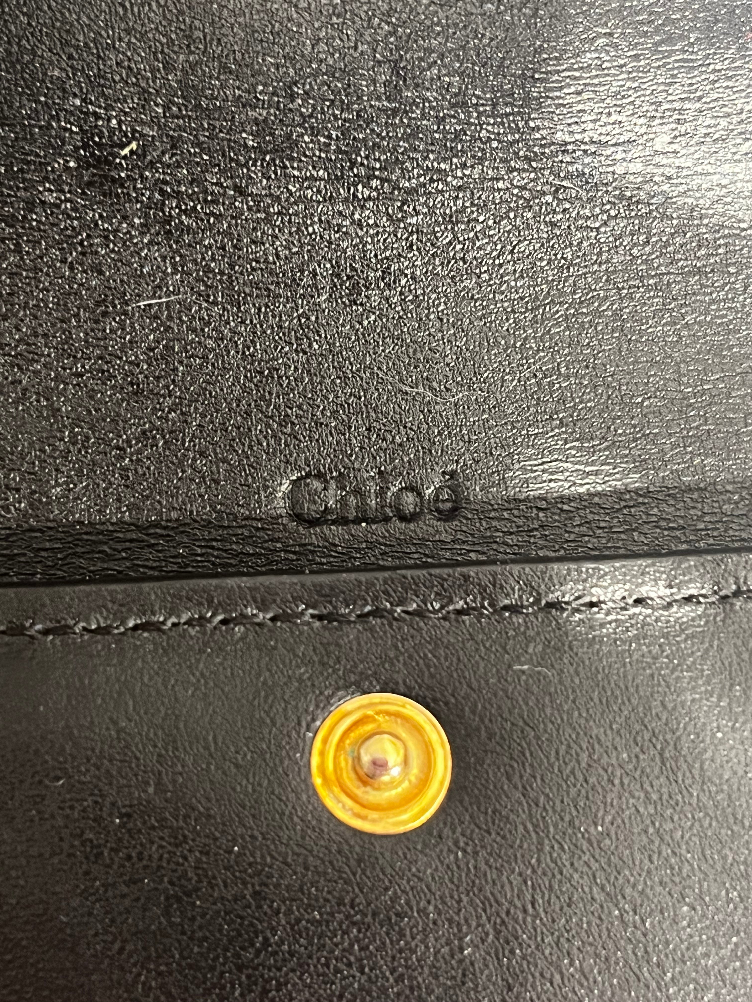 Chloe/Coin Wallet/Leather/BLK/ view 3
