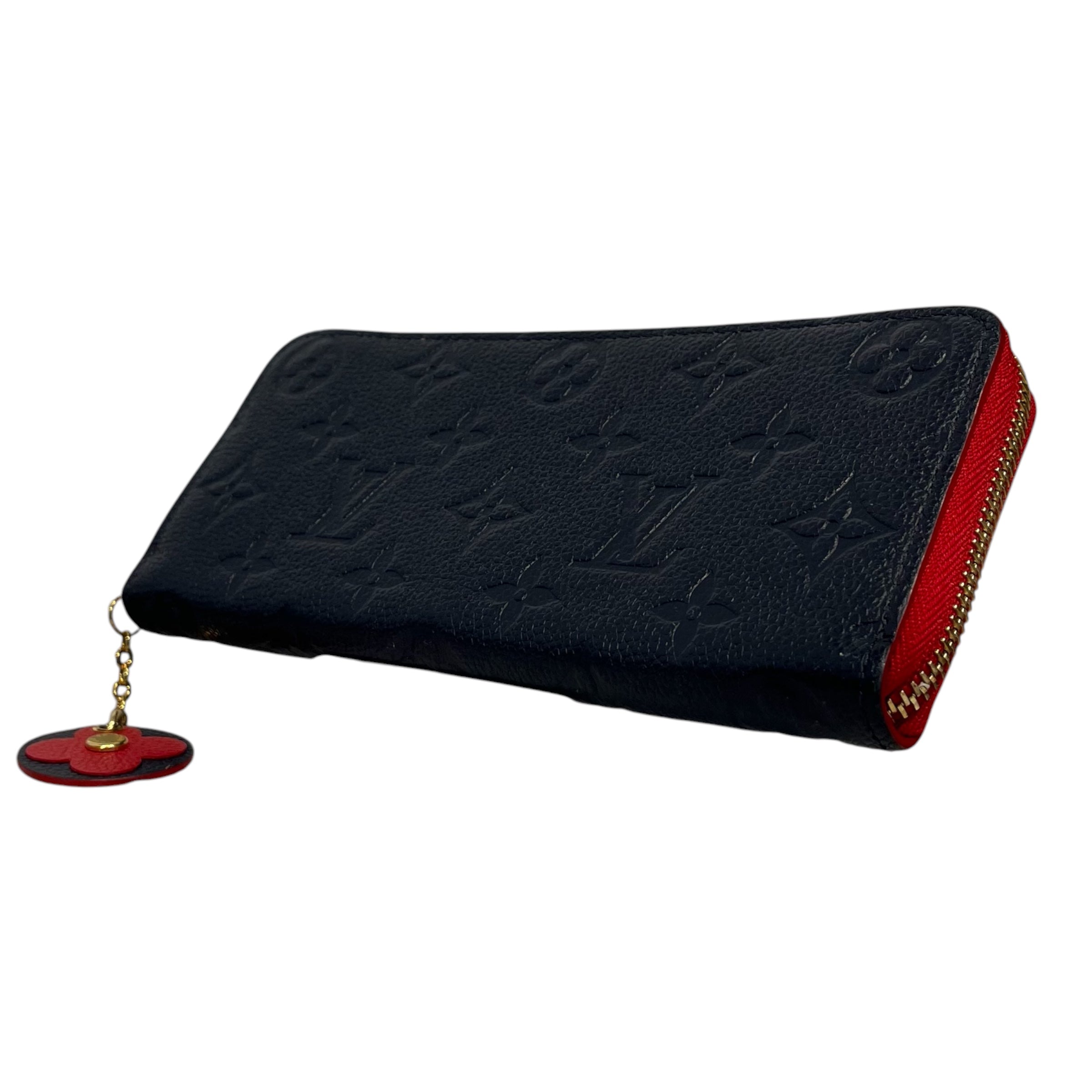 LOUIS VUITTON/Long Wallet/Monogram/Leather/BLU/CLEMENTINE view 2