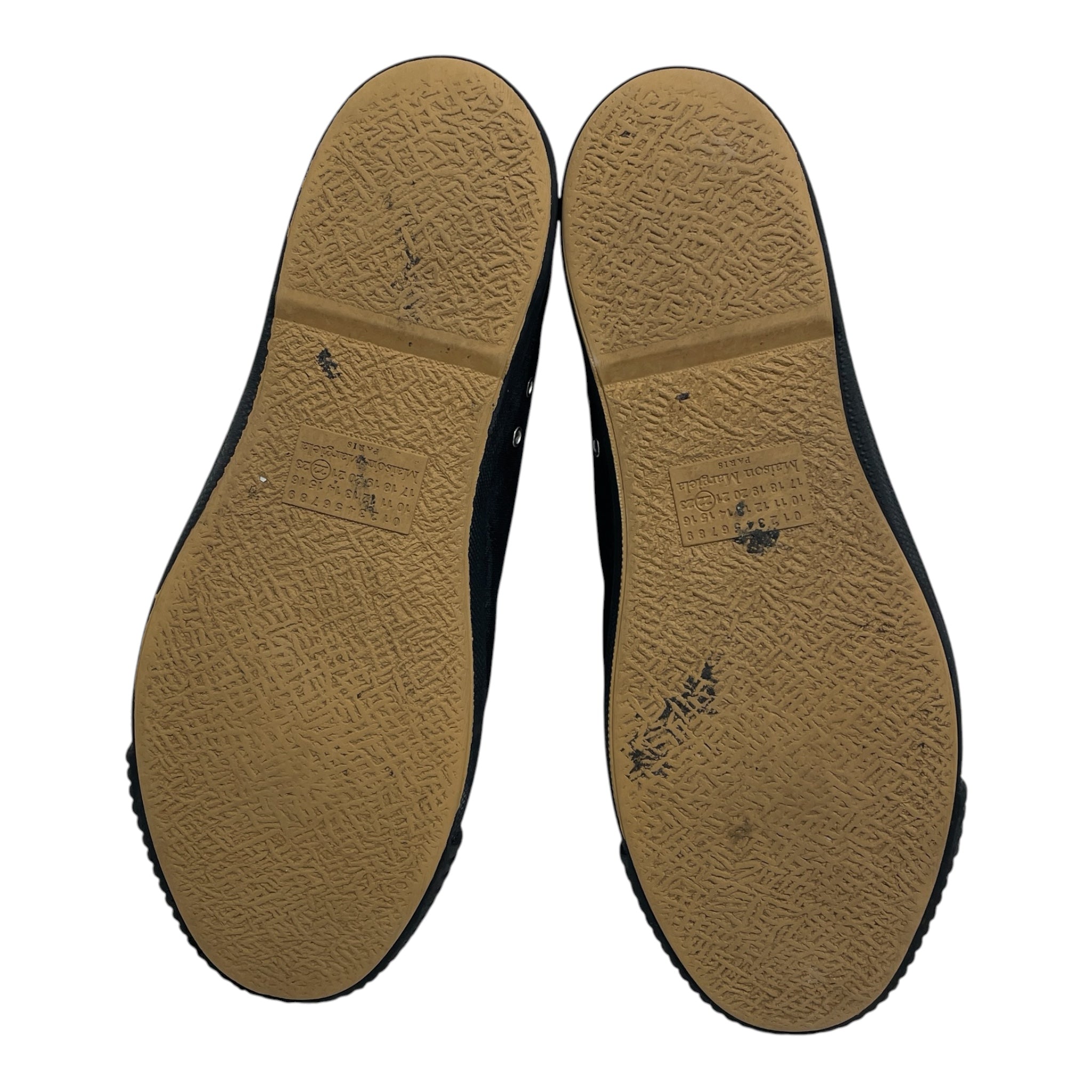 Maison Margiela/Low-Sneakers/EU 46/Cotton/BLK/ view 5
