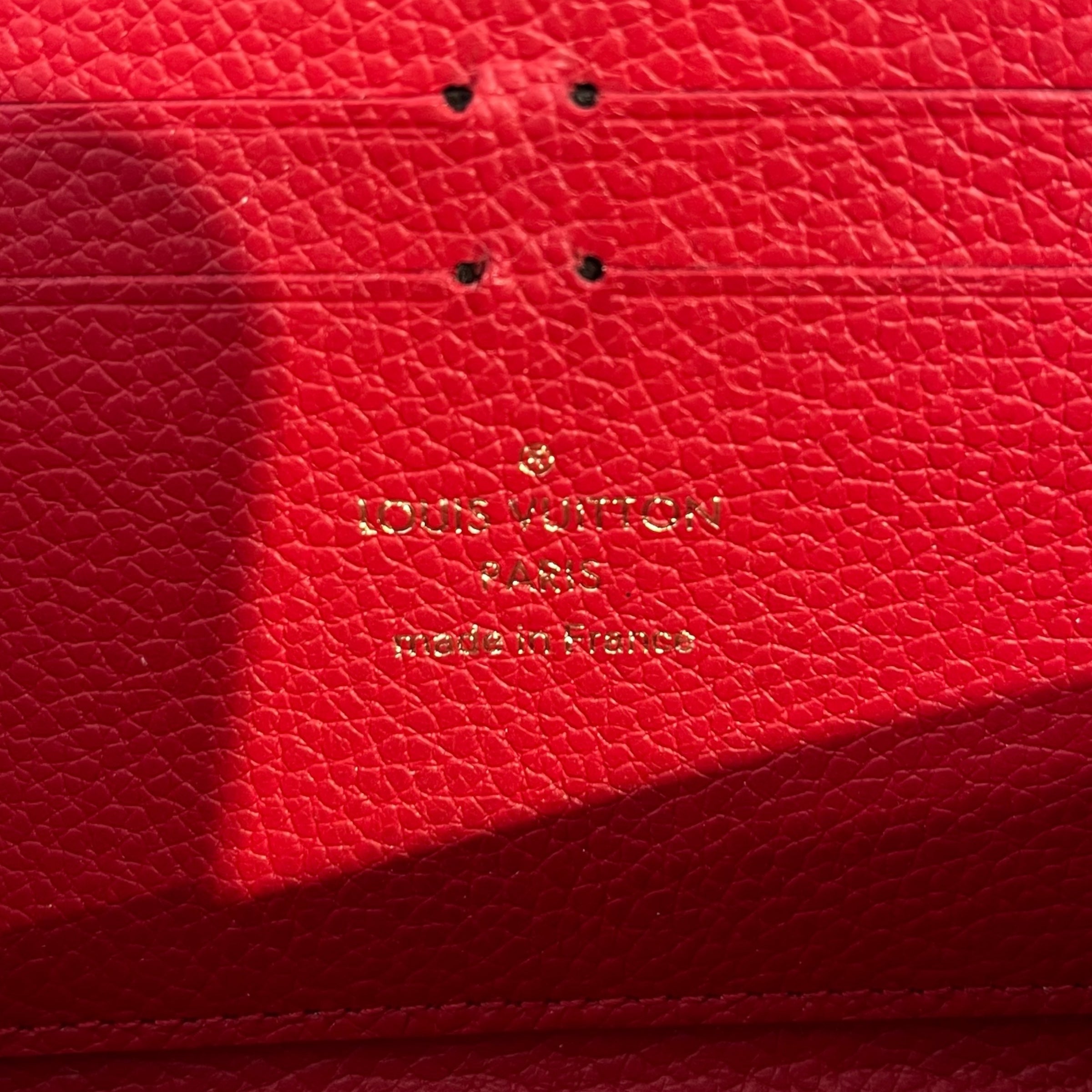 LOUIS VUITTON/Long Wallet/Monogram/Leather/BLU/CLEMENTINE view 6