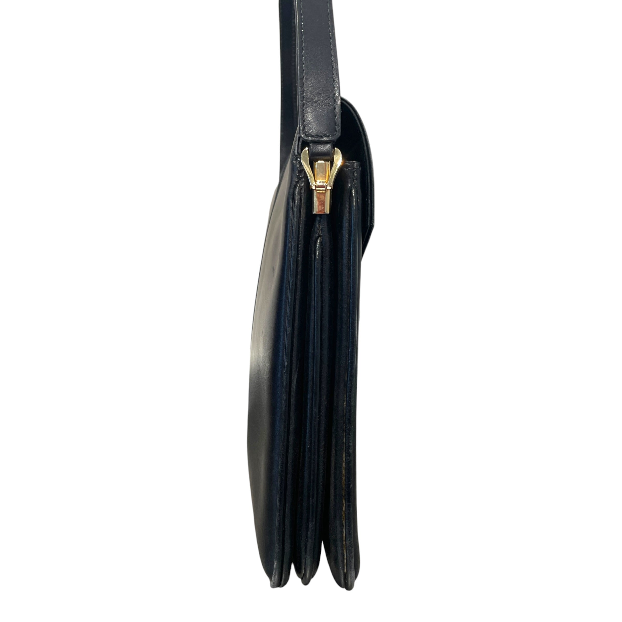 Salvatore Ferragamo/Cross Body Bag/Leather/BLK/Feragamo Crossbody view 3