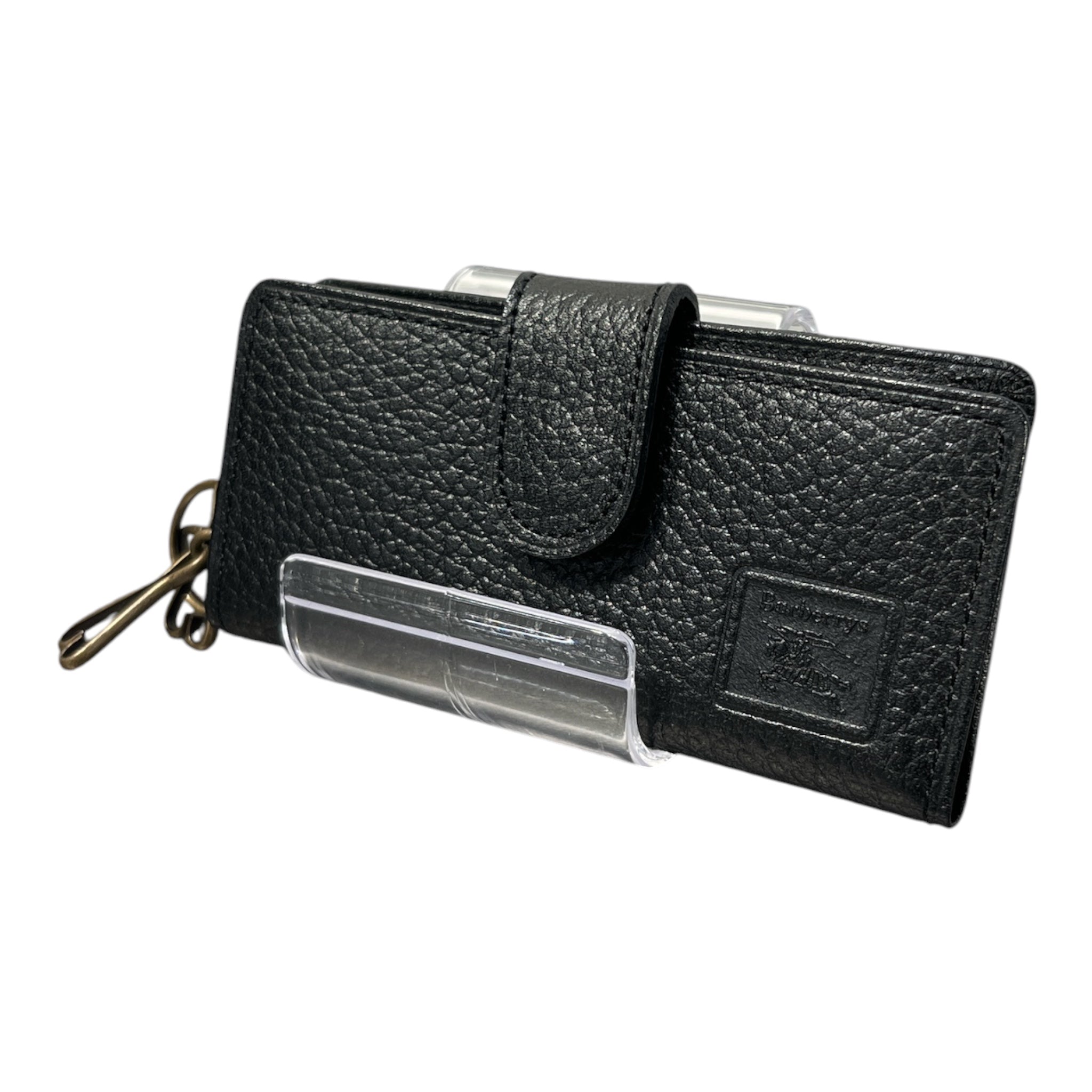 BURBERRYS/Coin Wallet/Leather/BLK/NOVA BLACK LEATHER BIFOLD view 1