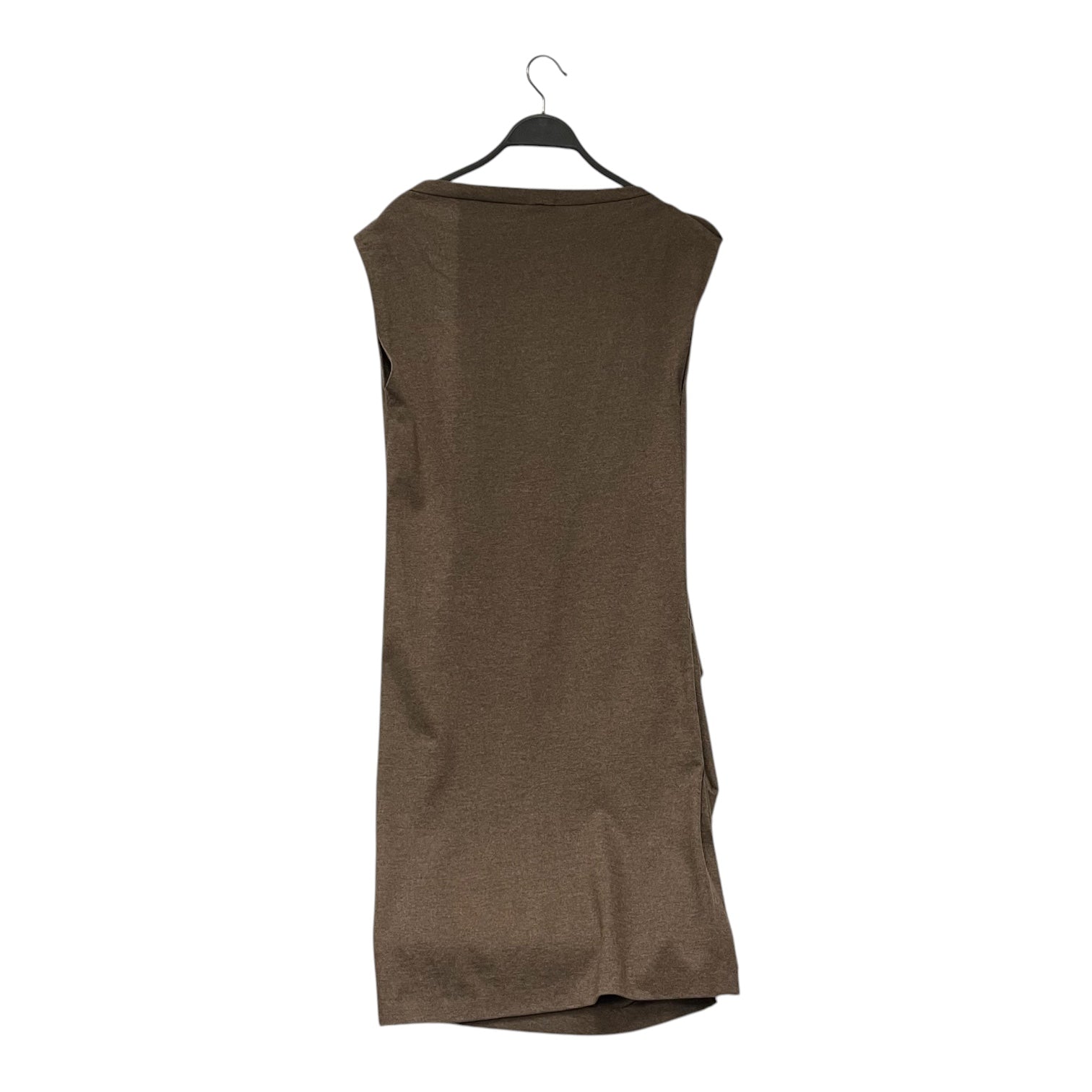 BRUNELLO CUCINELLI/SS Dress/S/Wool/BRW/boat neck view 2