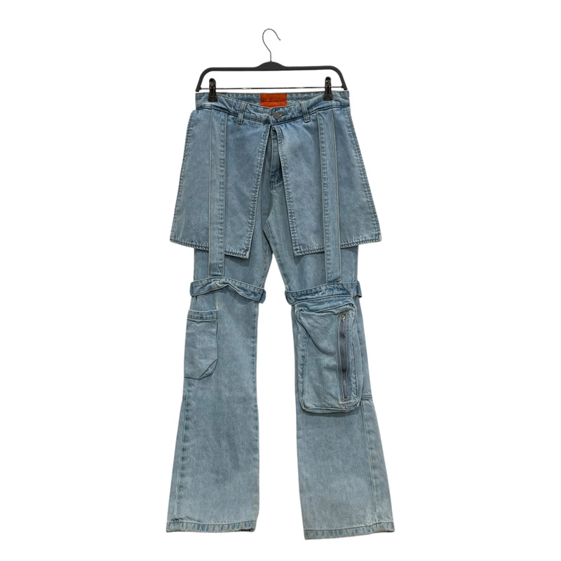 WHO DECIDES WAR/Signature Kargo Denim Jeans/28
