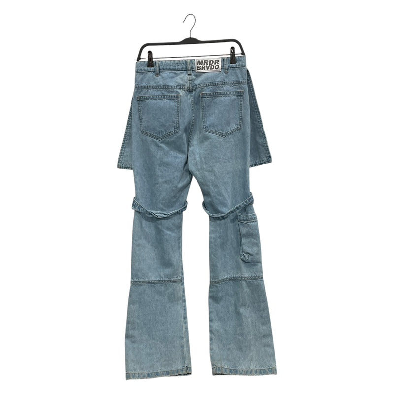 WHO DECIDES WAR/Signature Kargo Denim Jeans/28