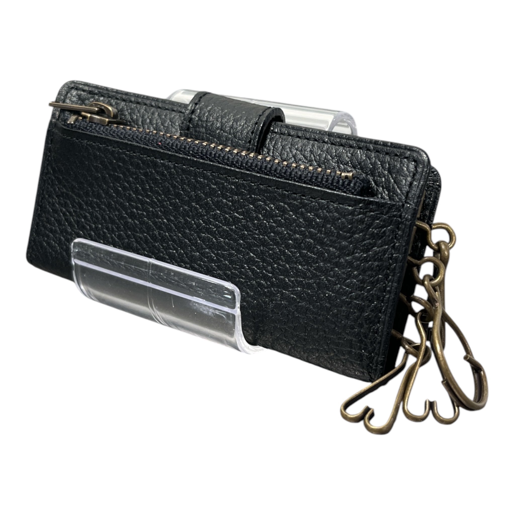 BURBERRYS/Coin Wallet/Leather/BLK/NOVA BLACK LEATHER BIFOLD view 2