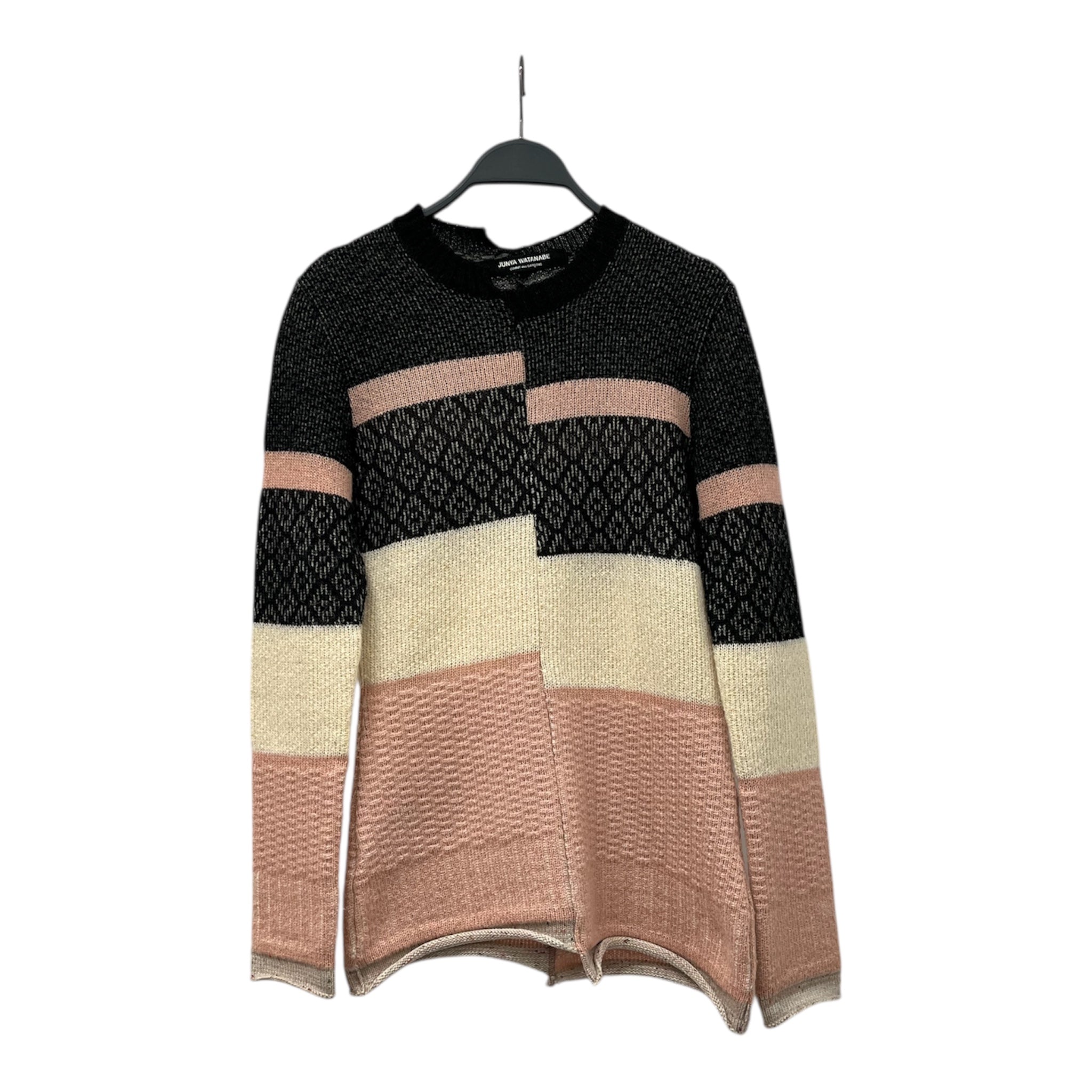 JUNYA WATANABE COMME des GARCONS/Sweater/Stripe/Wool/MLT/ view 1