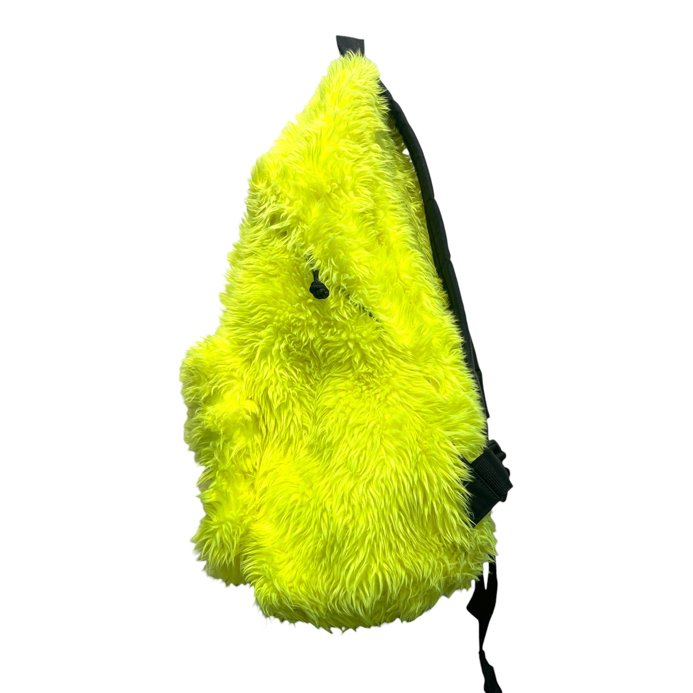 BALENCIAGA/Backpack/Fake Fur/YEL/Fluffy XXL BackPack view 2