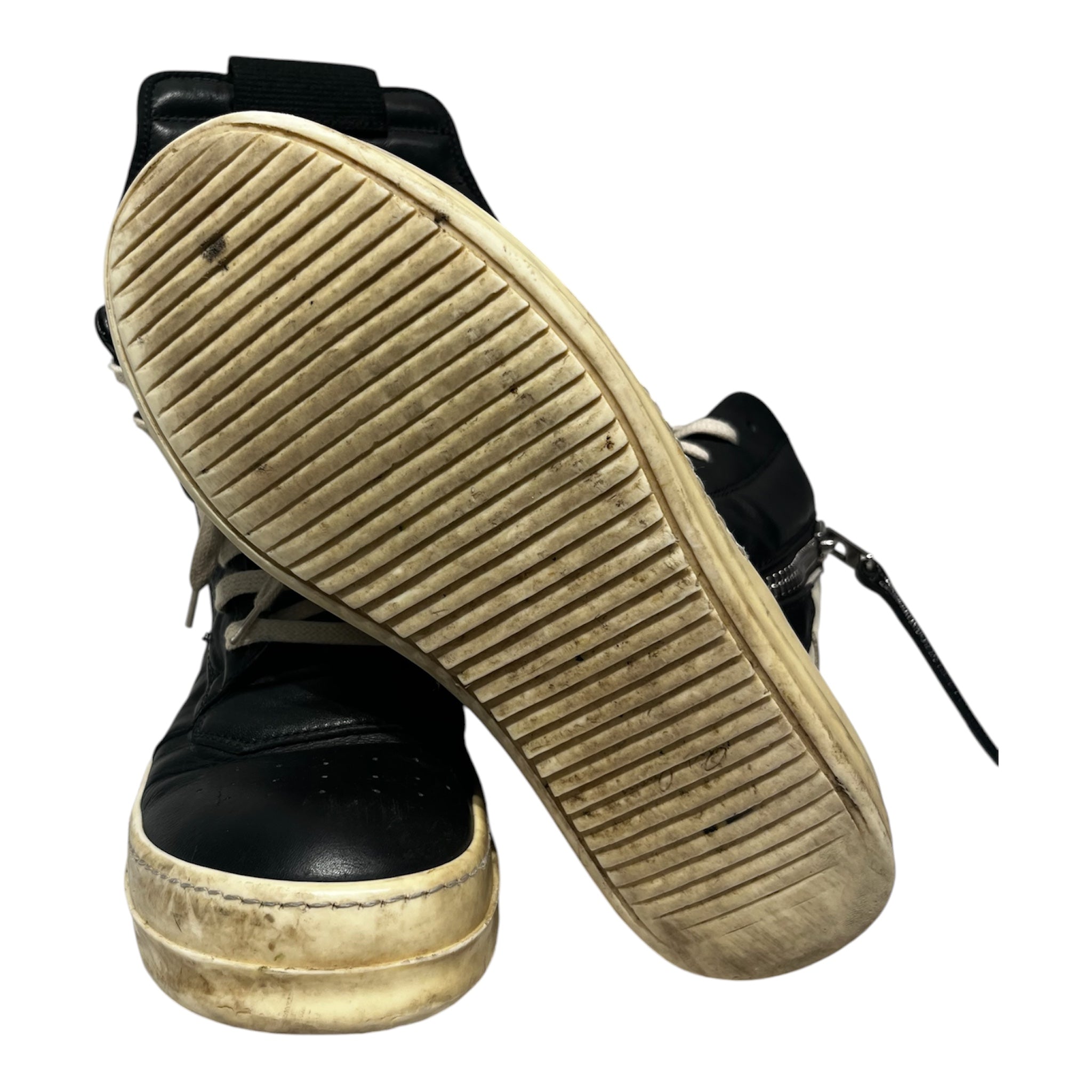 Rick Owens/Hi-Sneakers/US 7/Leather/BLK/RICK OWENS CYCLOPS SS16 GEOS view 3