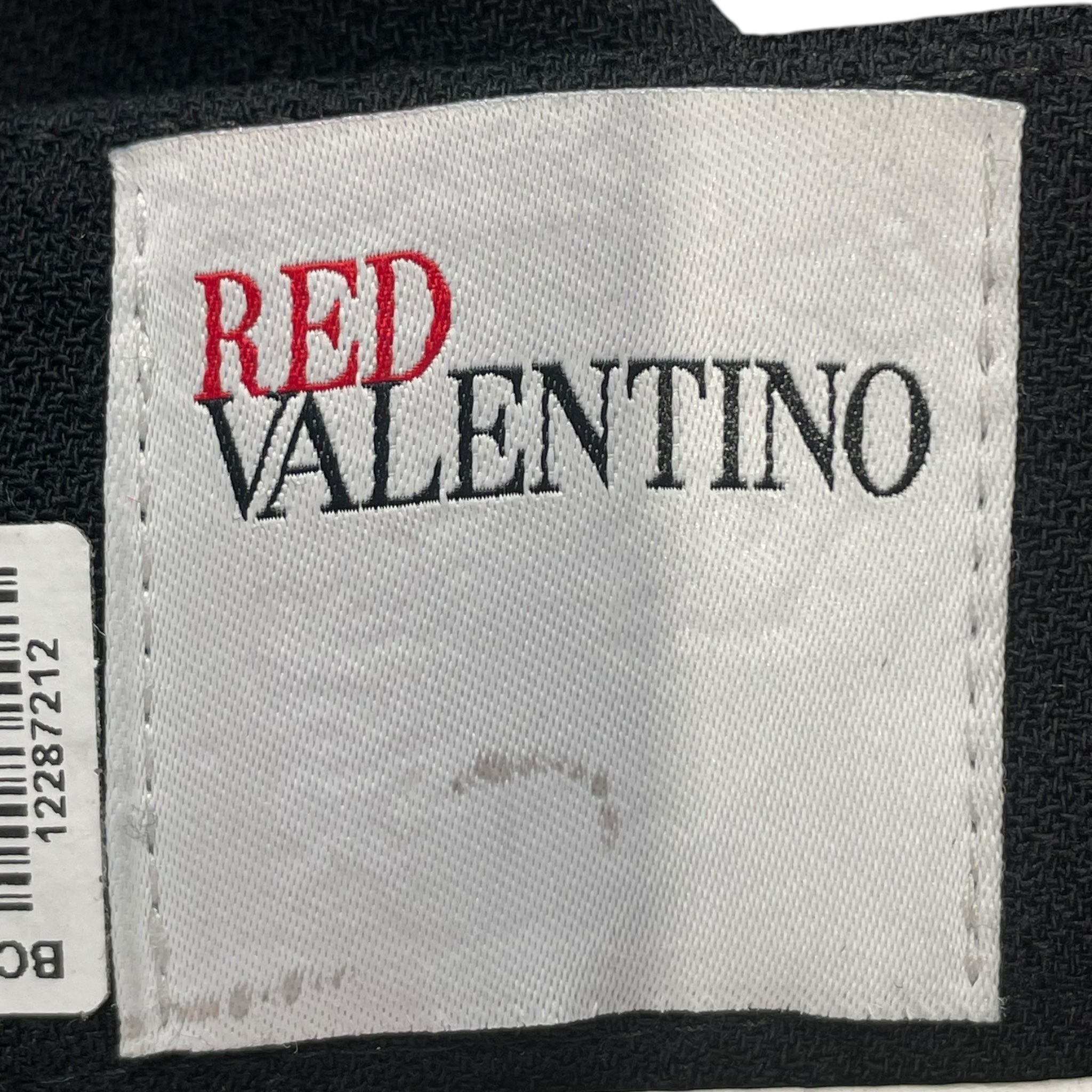 RED VALENTINO/Skirt/4/Rayon/BLK/pencil skt, zip w ribbon view 3