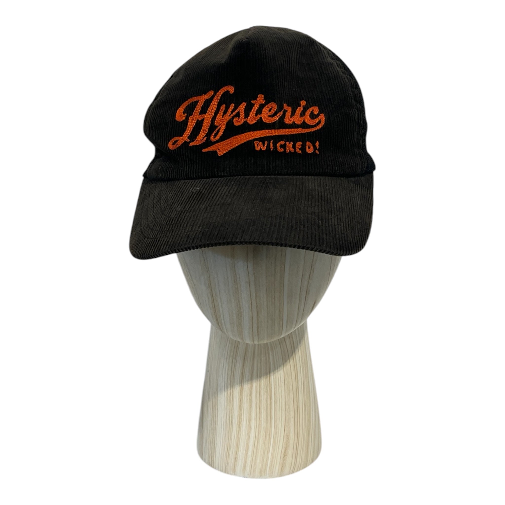 HYSTERIC GLAMOUR/Trucker Cap/FREE/Corduroy/BLK/wicked! view 1