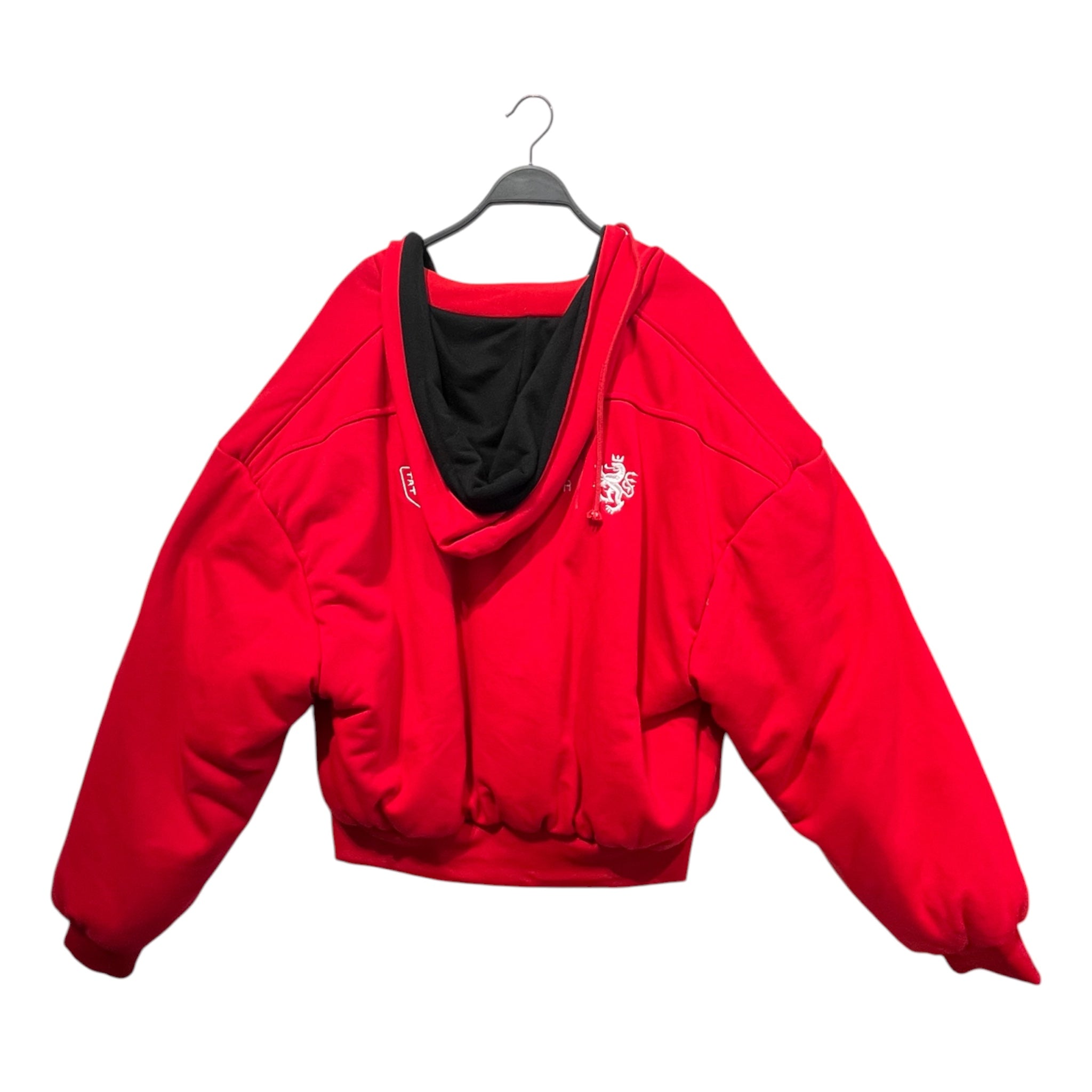 PROJECT G/R/Jacket/L/Nylon/BLK/Reversibkle - Red - College view 2