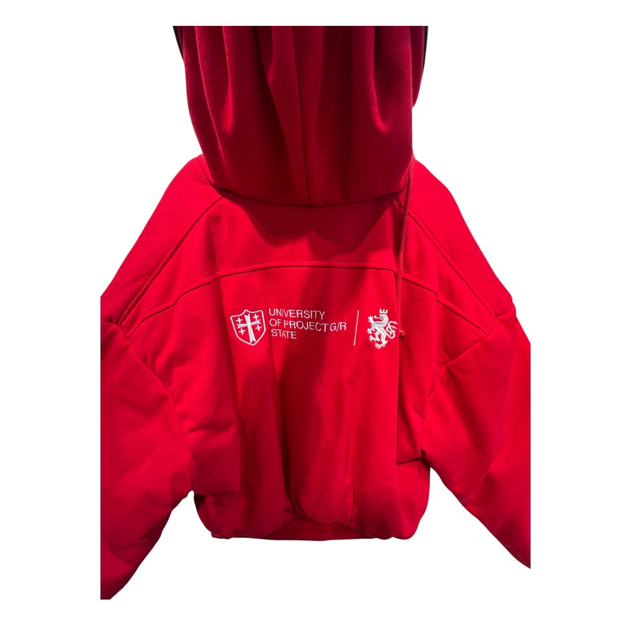 PROJECT G/R/Jacket/L/Nylon/BLK/Reversibkle - Red - College view 3