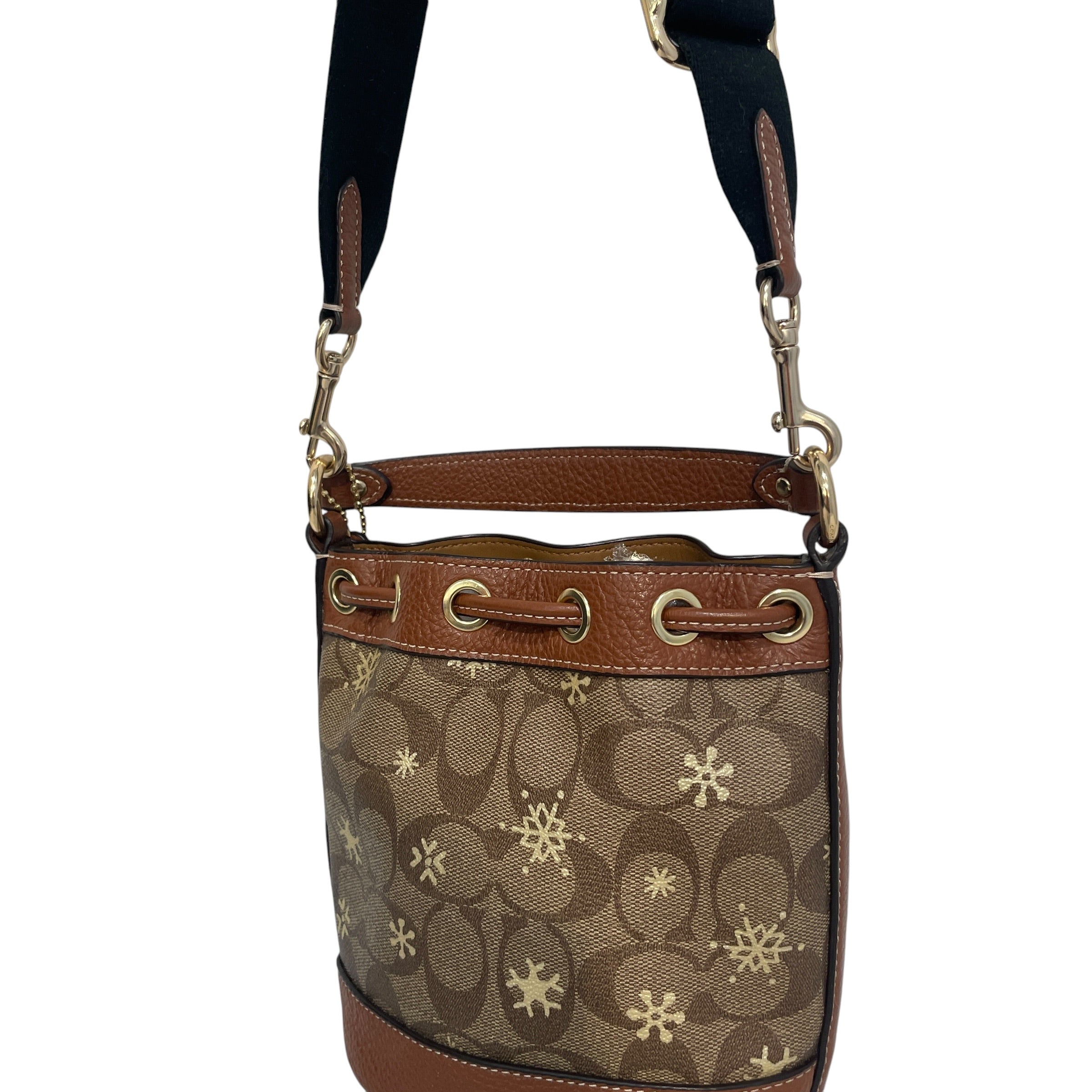 COACH/Bag/Monogram/Leather/BRW/Avary Bucket BAg view 4
