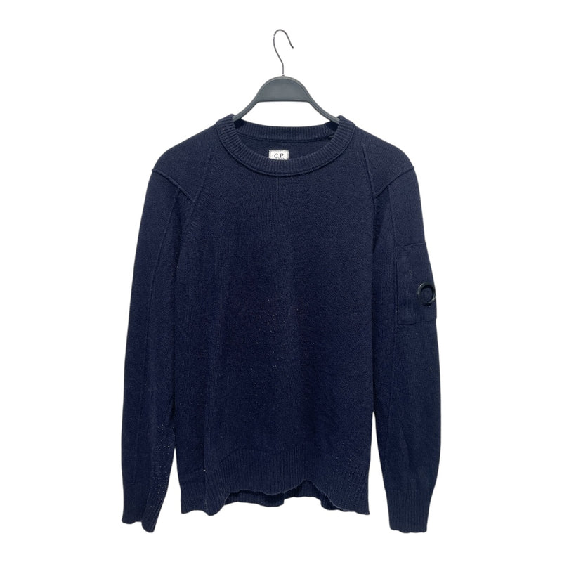 C.P.COMPANY/Heavy Sweater/LG/Wool/NVY/Model:11CMKN087A
