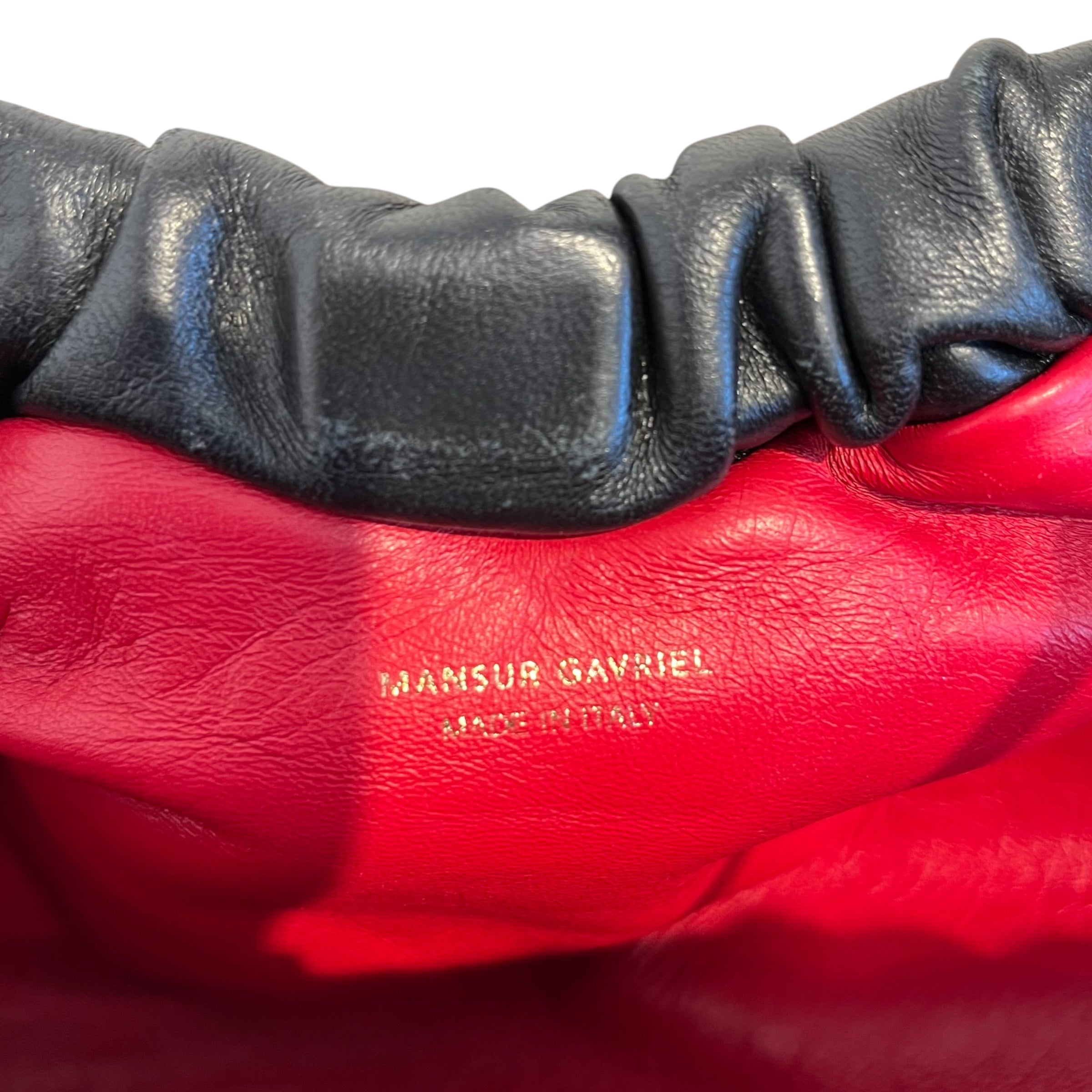 Mansur Gavriel/Cross Body Bag/Leather/BLK/MAGNET view 5