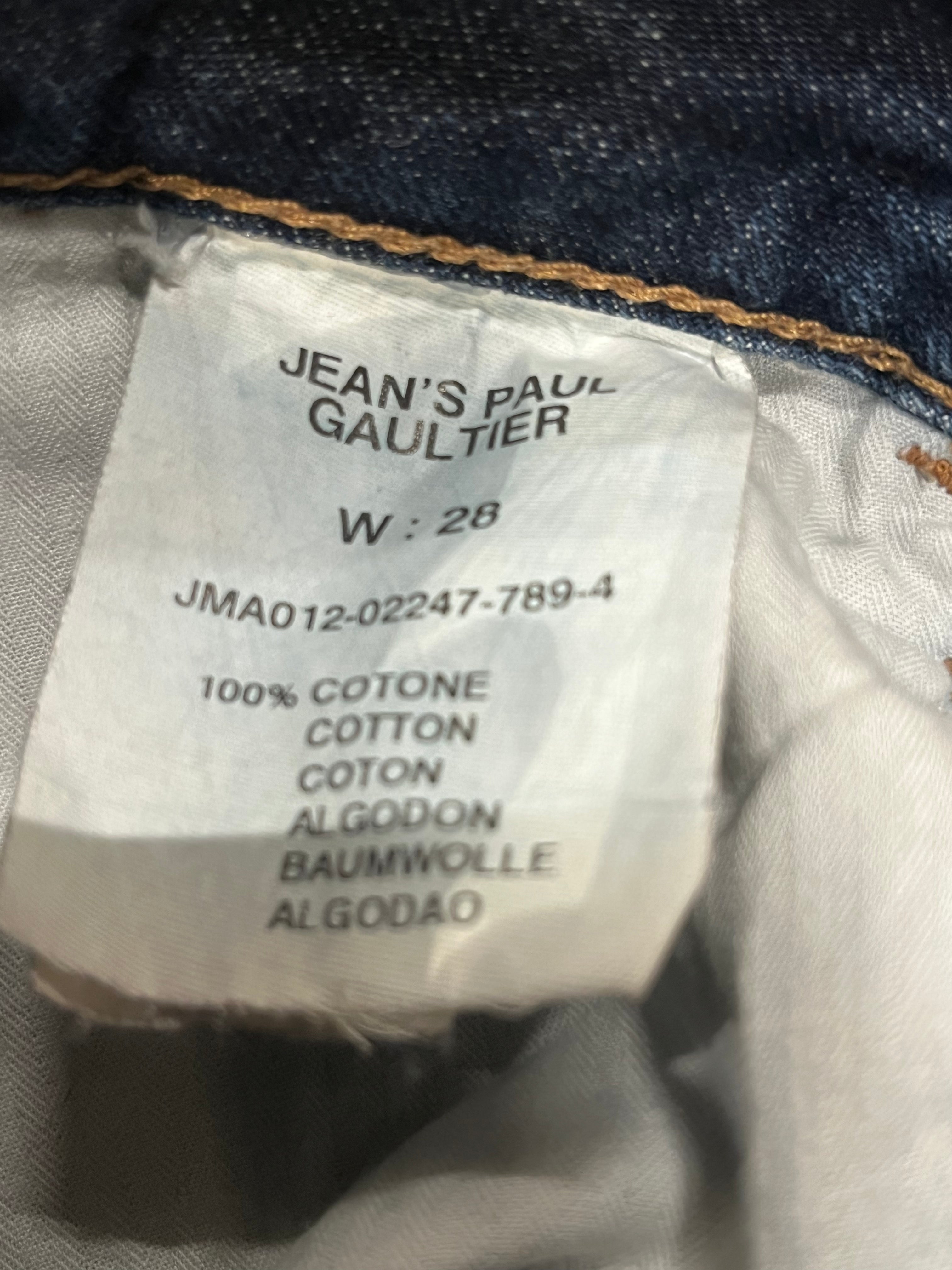 Jean Paul Gaultier/Pants/28/Cotton/IDG/EMBROIDERED LRG view 3
