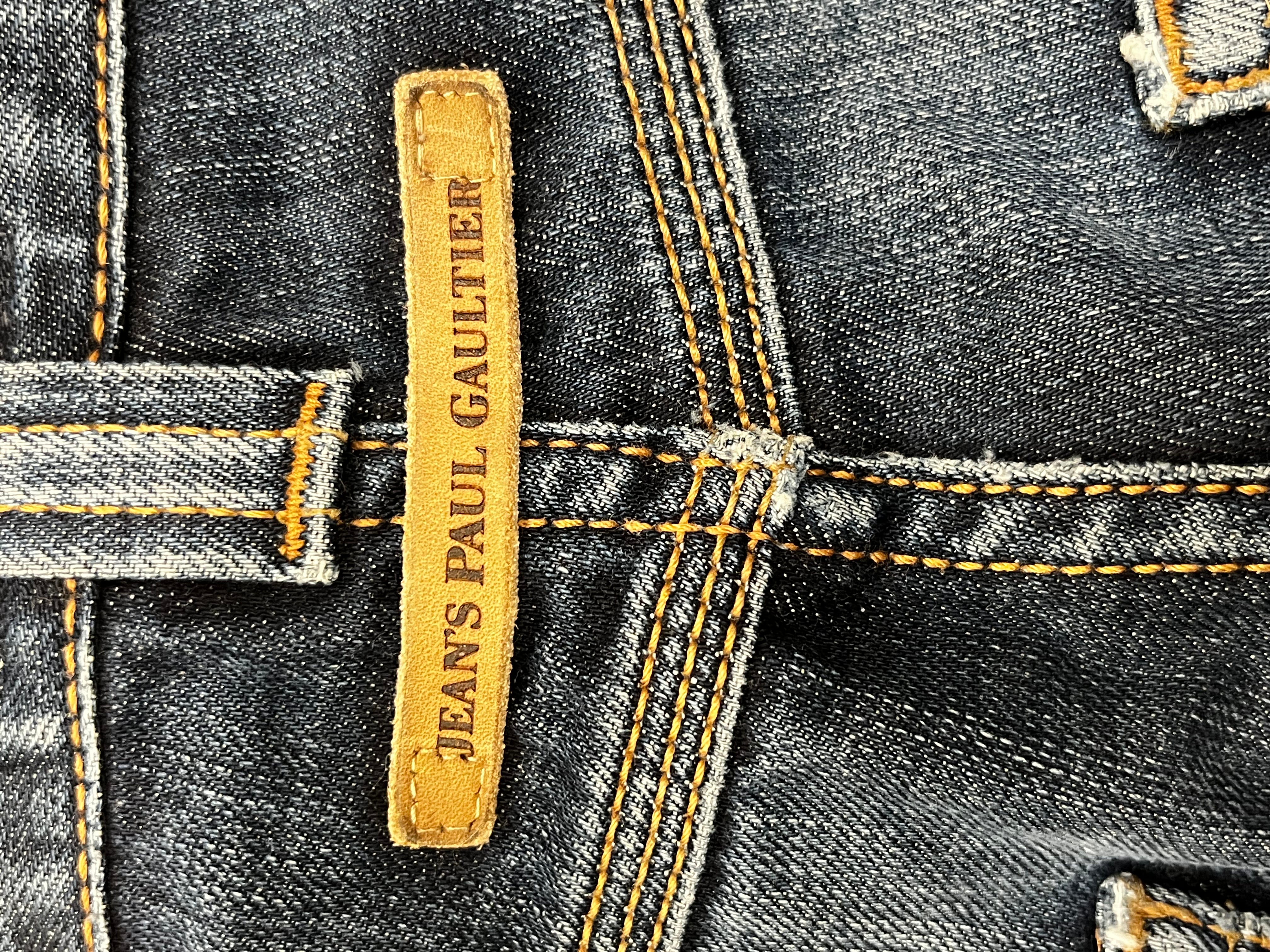 Jean Paul Gaultier/Pants/28/Cotton/IDG/EMBROIDERED LRG view 5