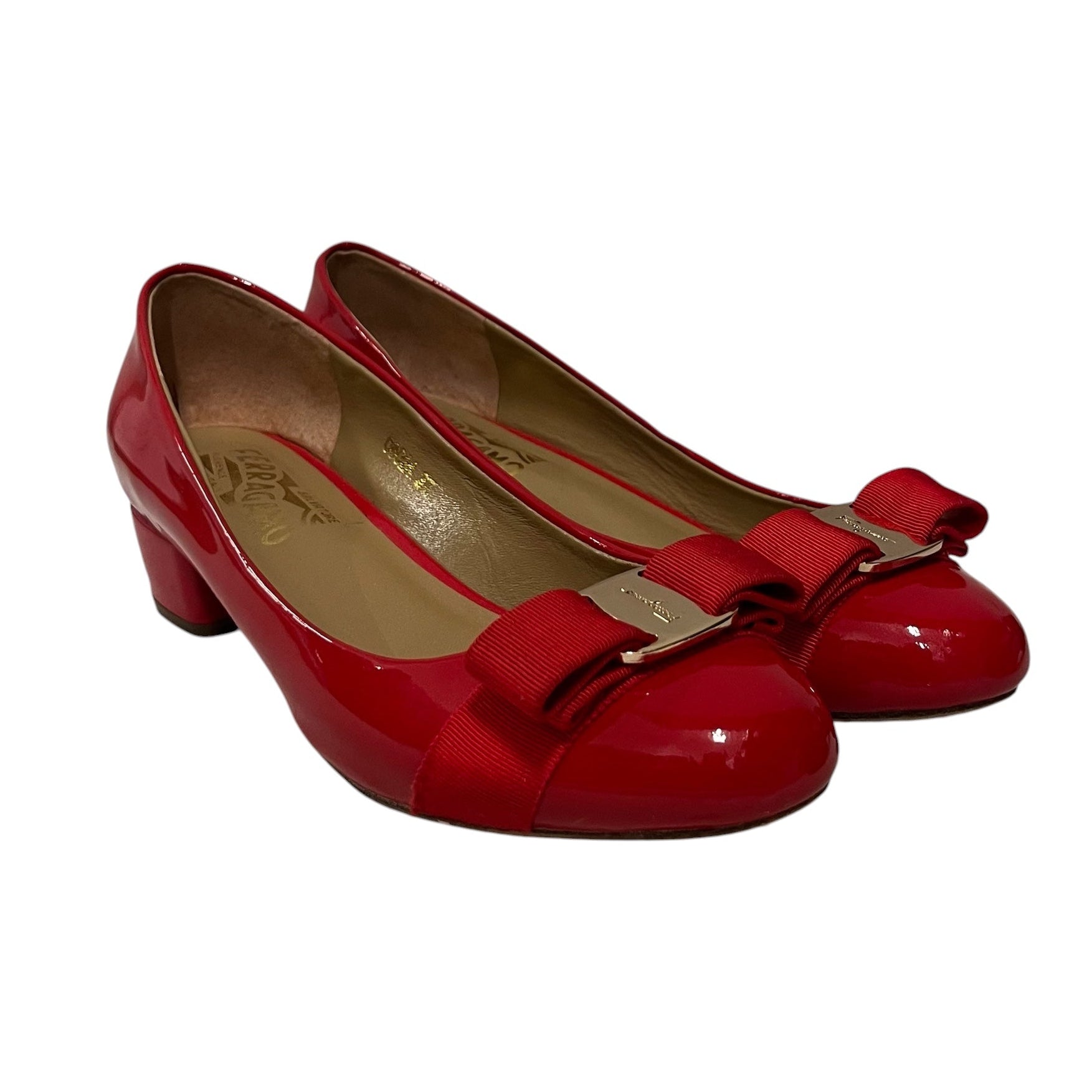 Salvatore Ferragamo/Heels/EU 37/Leather/RED/ view 1