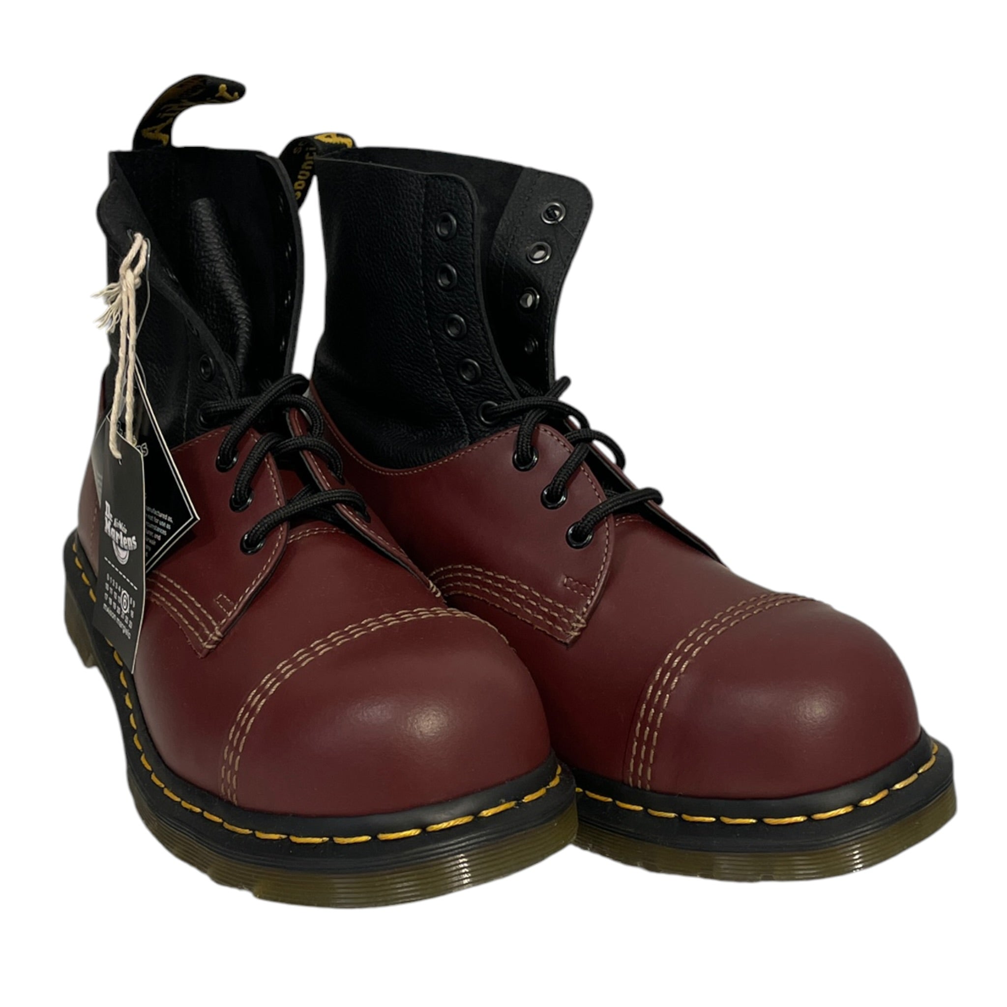 MM6/Dr.Martens/Lace Up Boots/US 10/Border/Leather/BRD/32186601 view 1