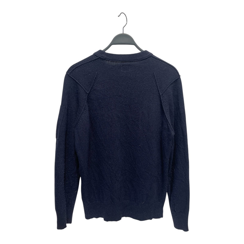 C.P.COMPANY/Heavy Sweater/LG/Wool/NVY/Model:11CMKN087A