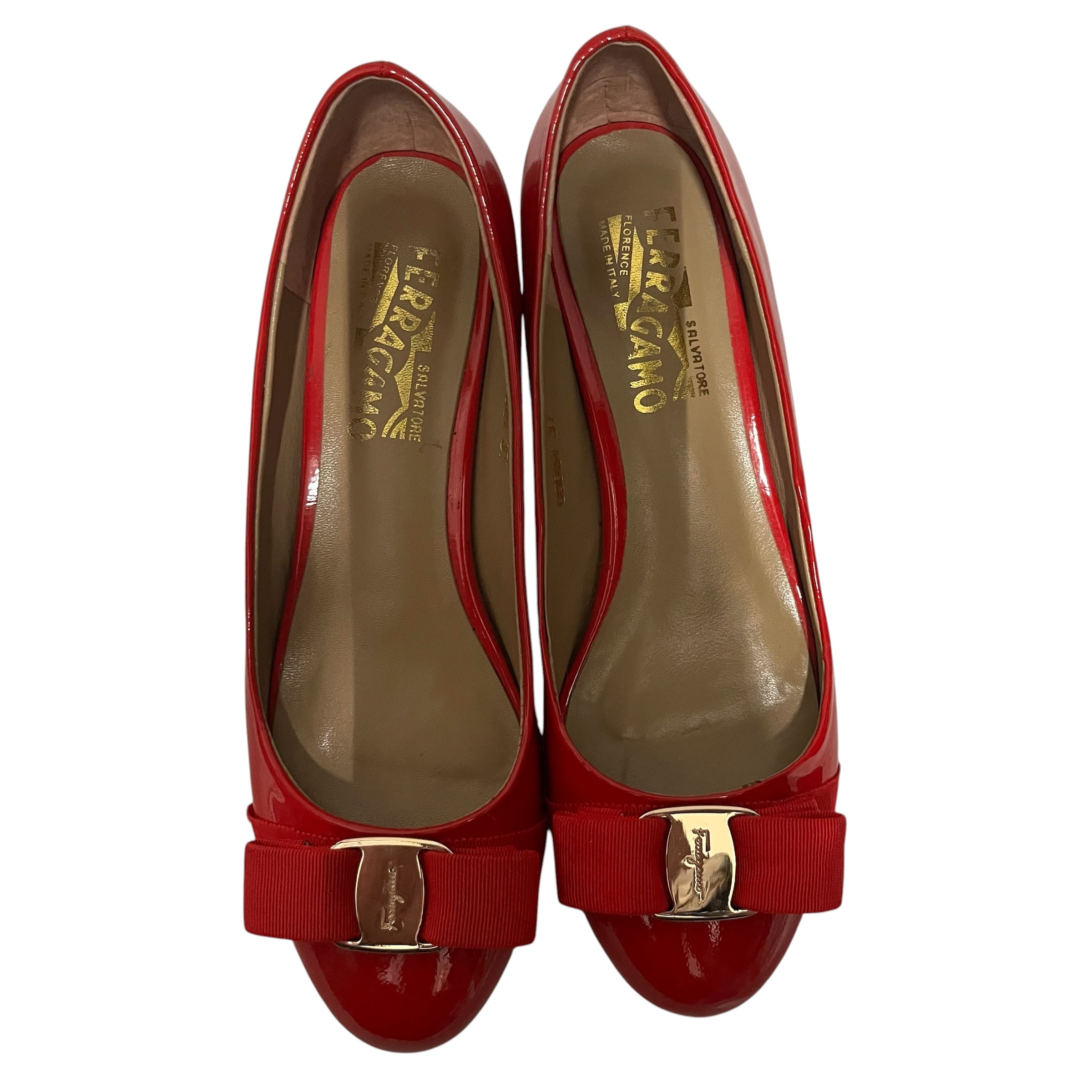 Salvatore Ferragamo/Heels/EU 37/Leather/RED/ view 3