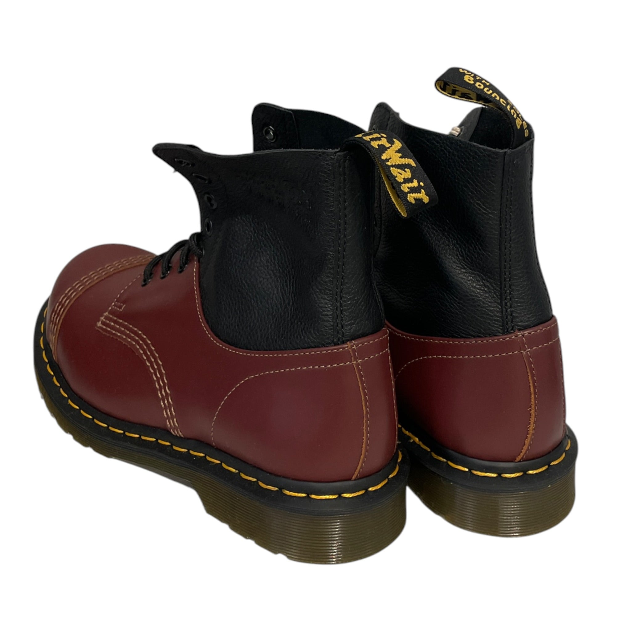 MM6/Dr.Martens/Lace Up Boots/US 10/Border/Leather/BRD/32186601 view 2