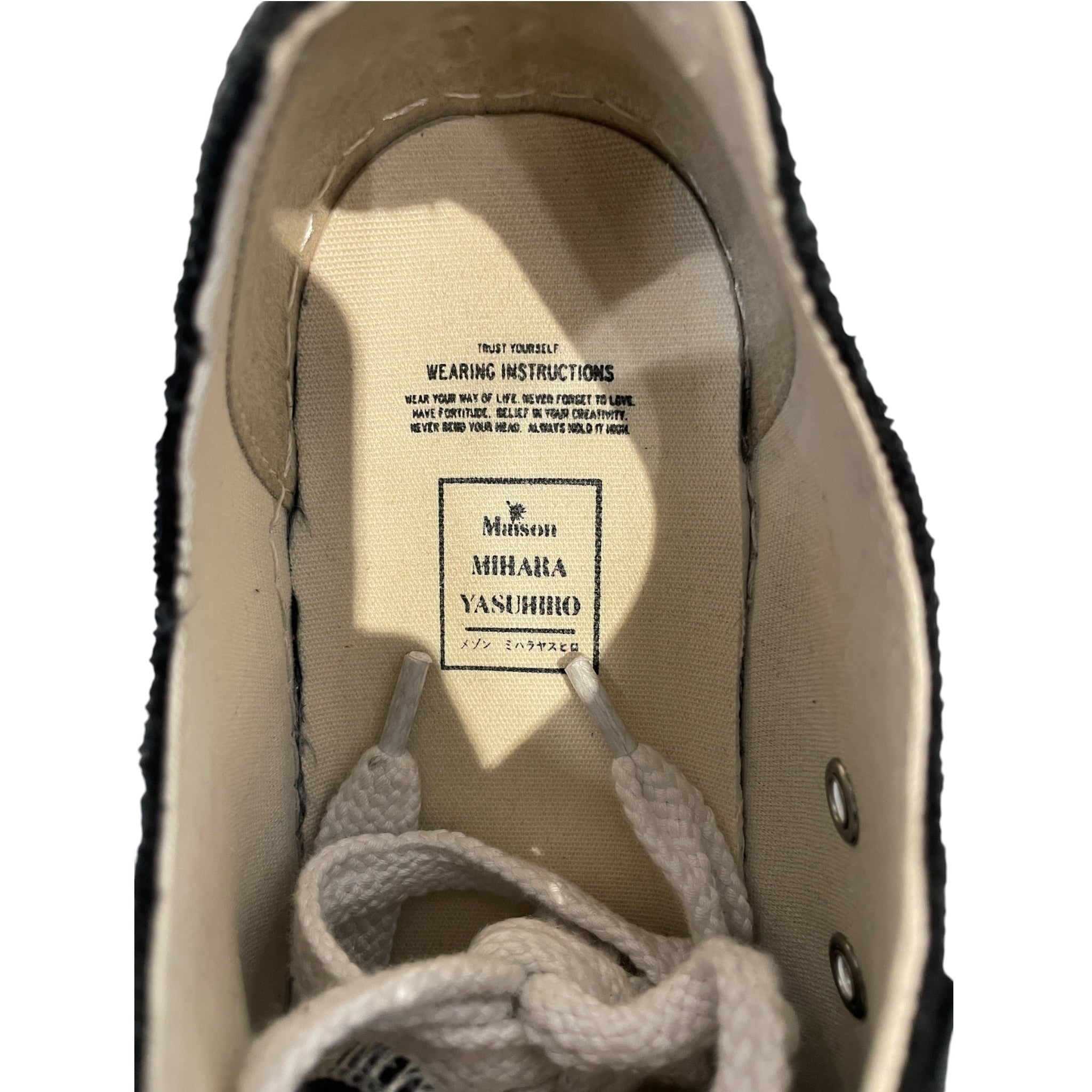MIHARA YASUHIRO/Low-Sneakers/EU 42/BLK/ view 3