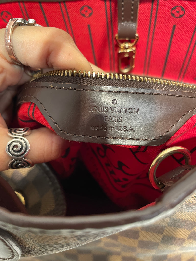 LOUIS VUITTON/Tote Bag/Monogram/Leather/BRW/LV NEVERFULL GM TOTE