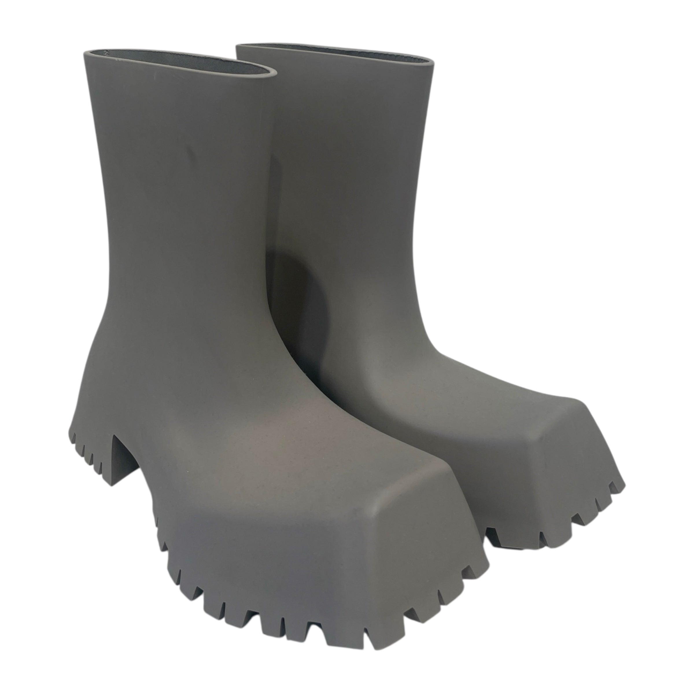 BALENCIAGA/Shoes/US 9/GRY/Rubber Rain Trooper Boots view 1