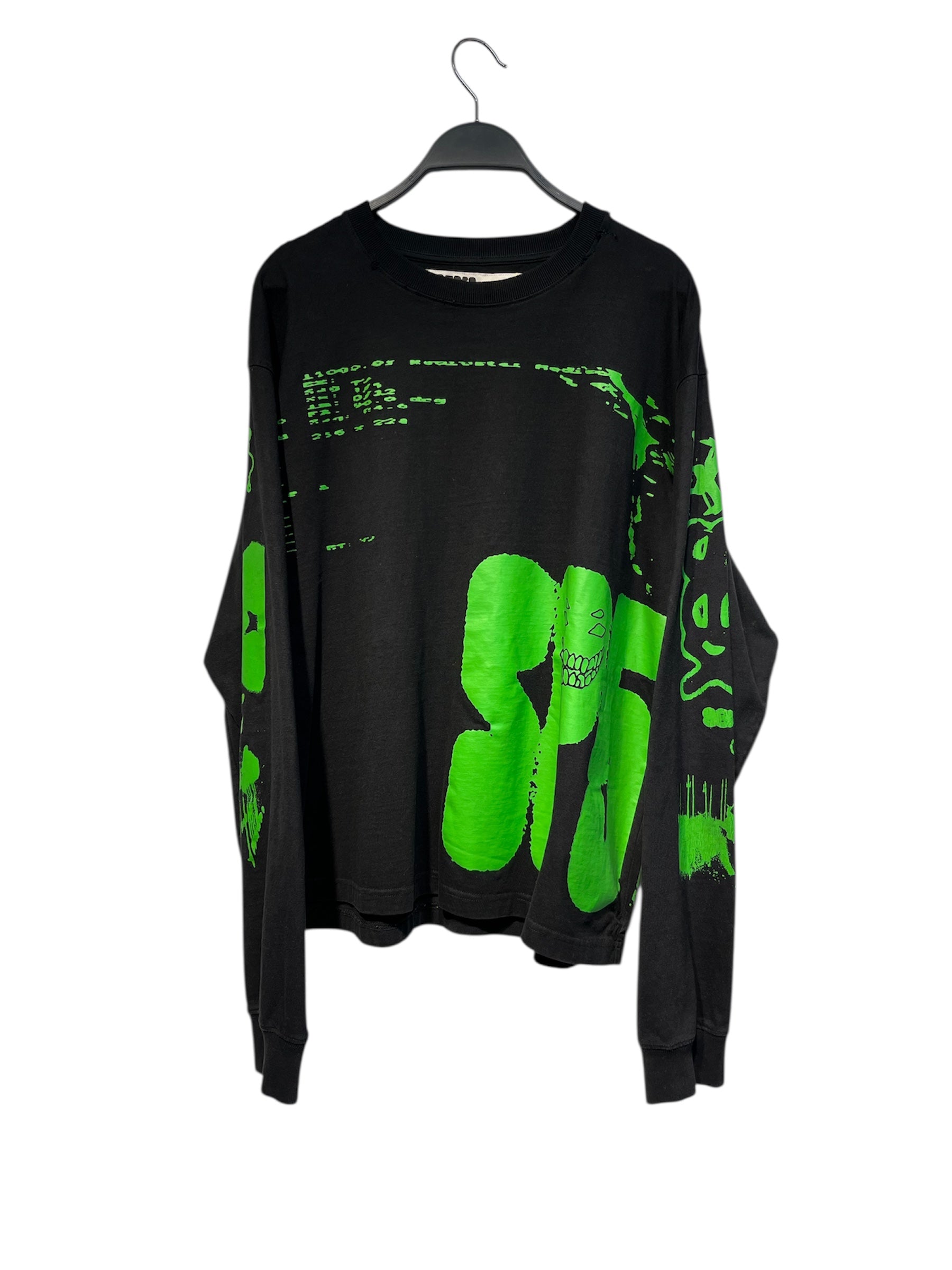 Sp5der/LS T-Shirt/L/Cotton/BLK/Graphic/ view 1