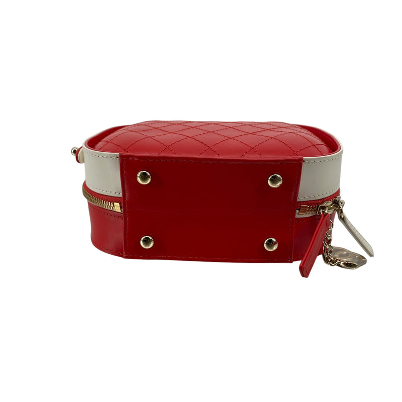 CHANEL/Cross Body Bag/RED/VANITY CASE BC2TXVK