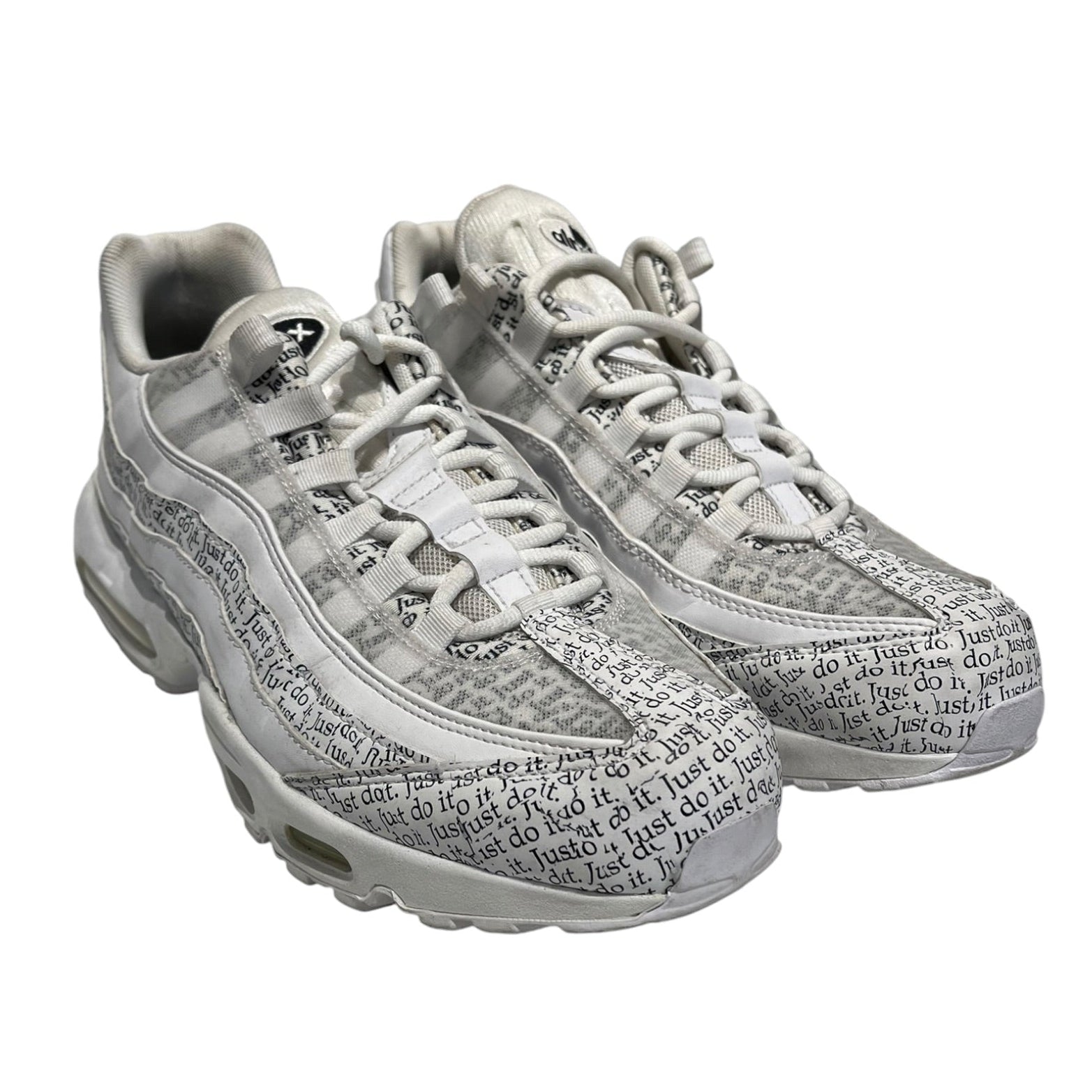 NIKE/AIR MAX 95 SE/Low-Sneakers/US 11/All Over Print/Leather/WHT/AV6246-100 view 1