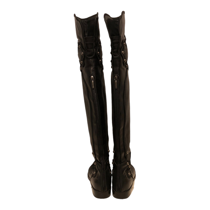 DOLCE&GABBANA/Long Boots/EU 36.5/BLK/