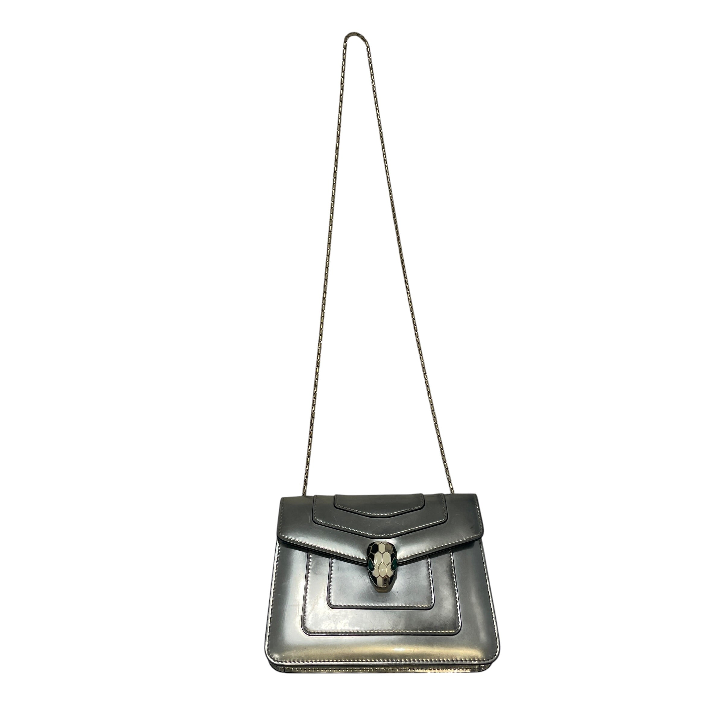 BVLGARI/Bag/Leather/SLV/Serpnti Forver Sholder BAg view 1
