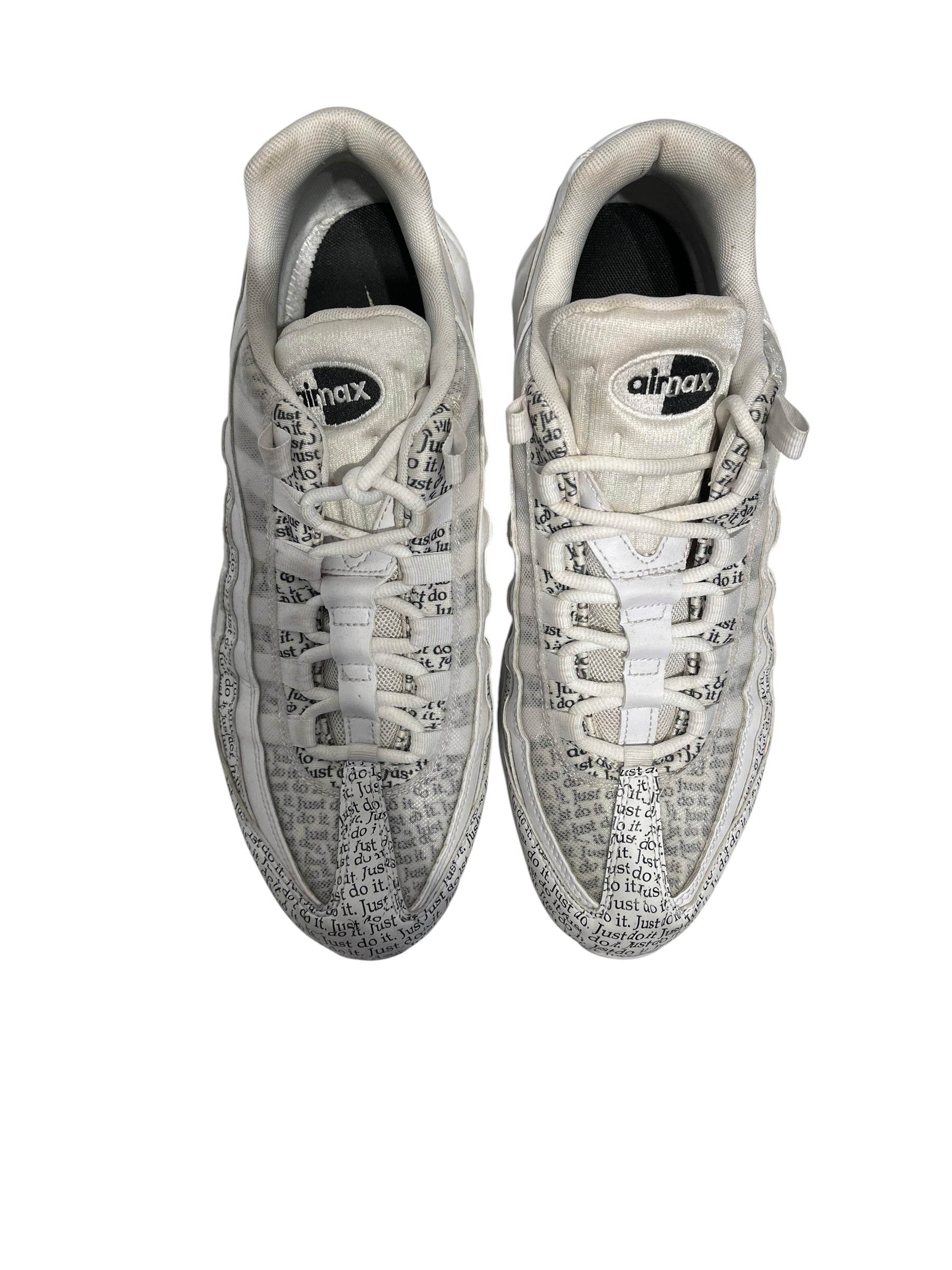 NIKE/AIR MAX 95 SE/Low-Sneakers/US 11/All Over Print/Leather/WHT/AV6246-100 view 4