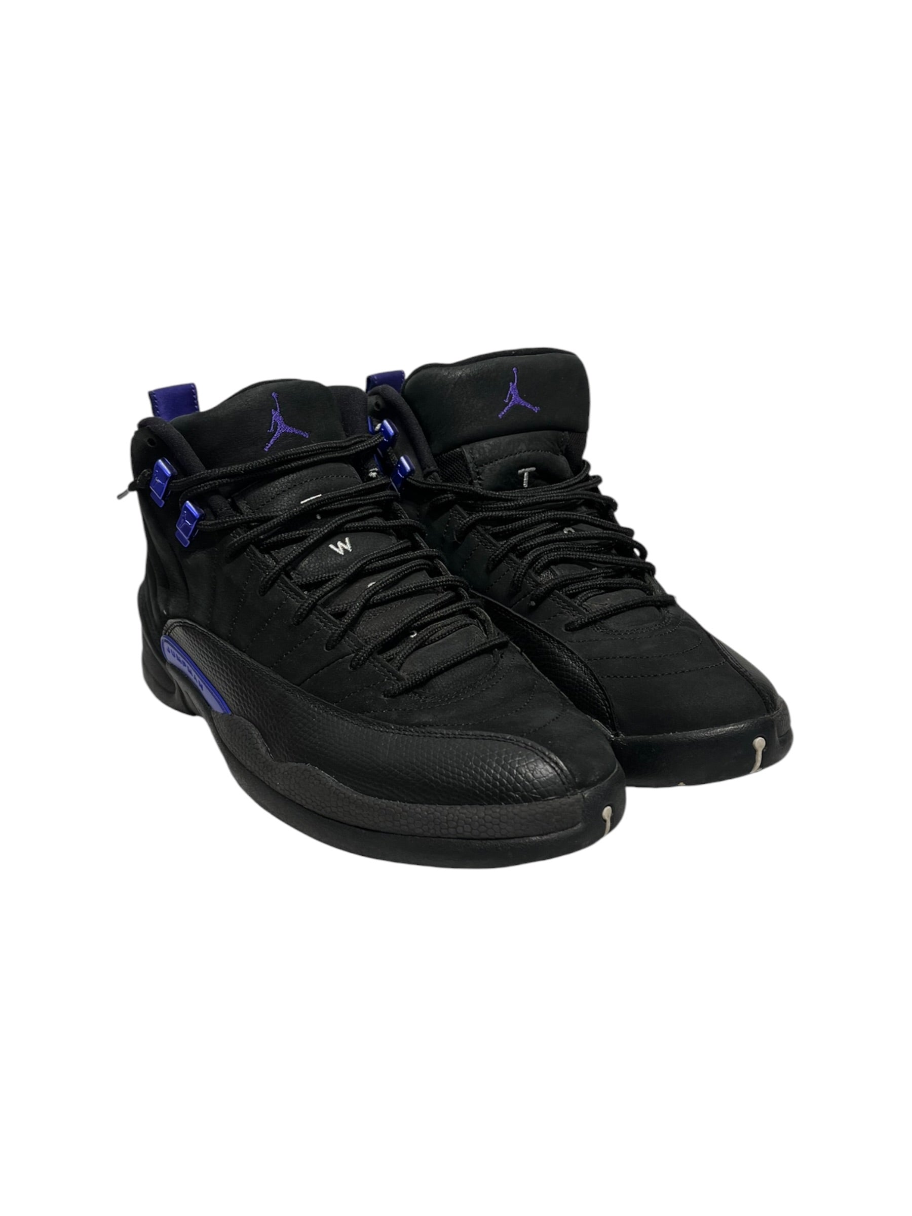 JORDAN BRAND/Hi-Sneakers/US 11/Cotton/BLK/Purple accents view 1