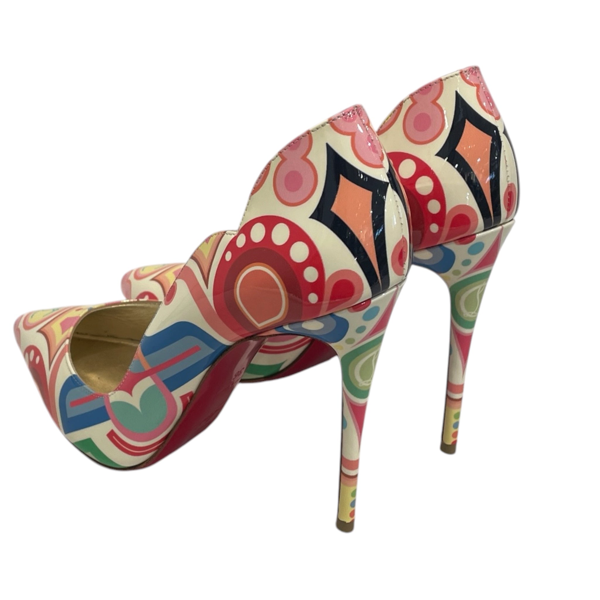 Christian Louboutin/Heels/EU 36/All Over Print/Leather/MLT/HOT CHICK view 2