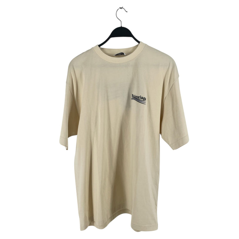 BALENCIAGA/T-Shirt/M/Cotton/CRM/810593480