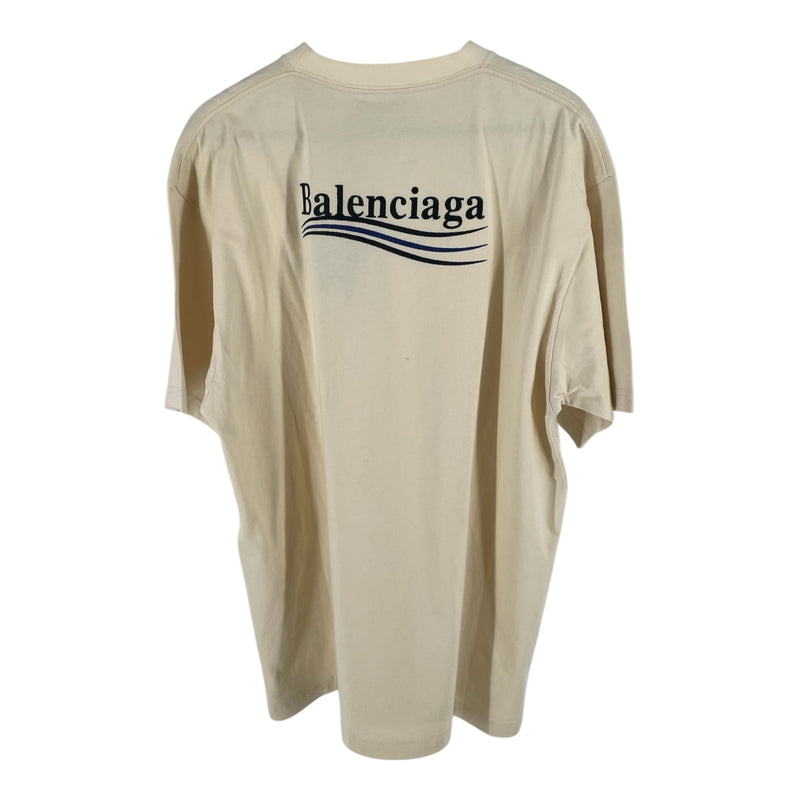 BALENCIAGA/T-Shirt/M/Cotton/CRM/810593480
