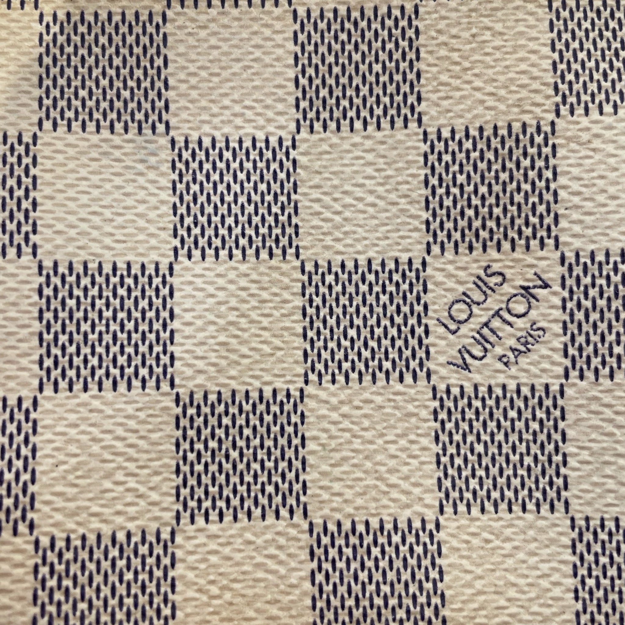 LOUIS VUITTON/Pouch/Monogram/Leather/WHT/Damier Azur Mini Pochette view 6
