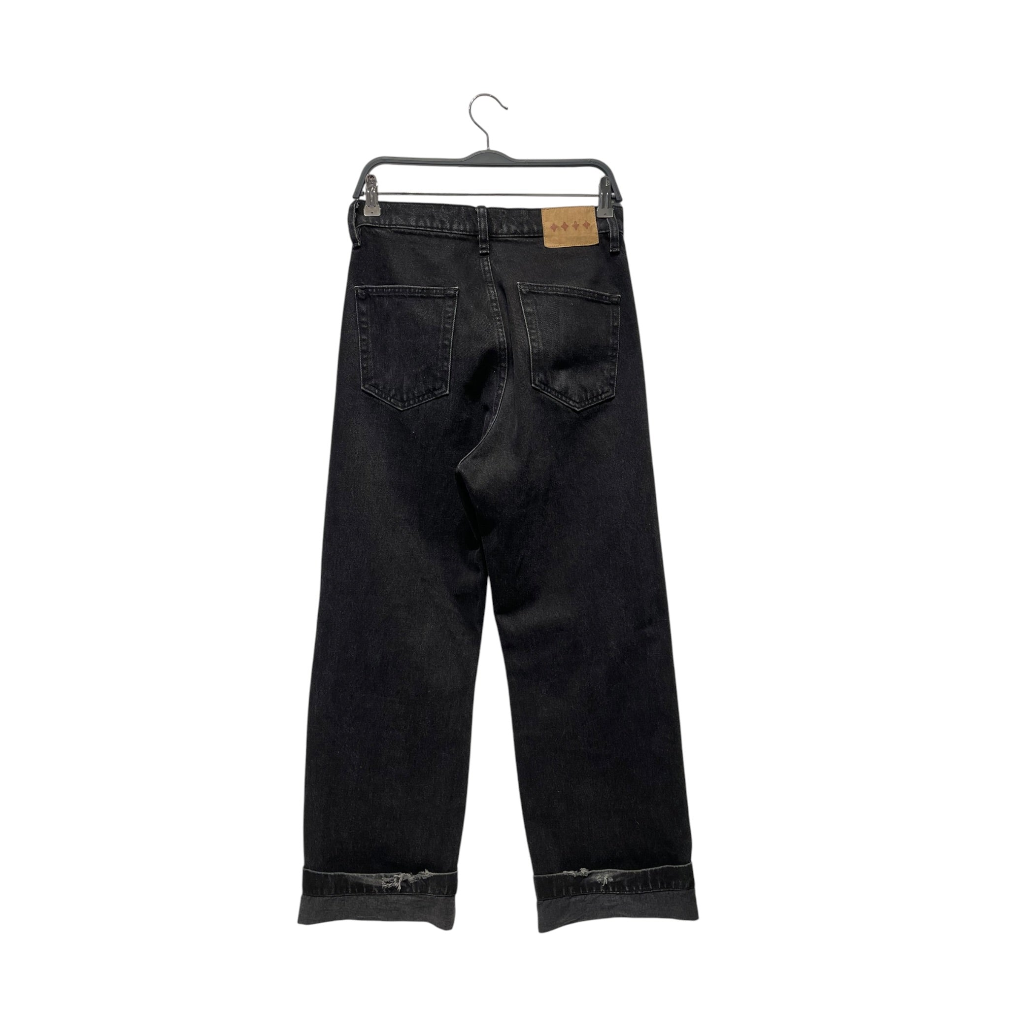 BARE KNUCKLES/Pants/28/Denim/BLK/Button Fly/ view 2