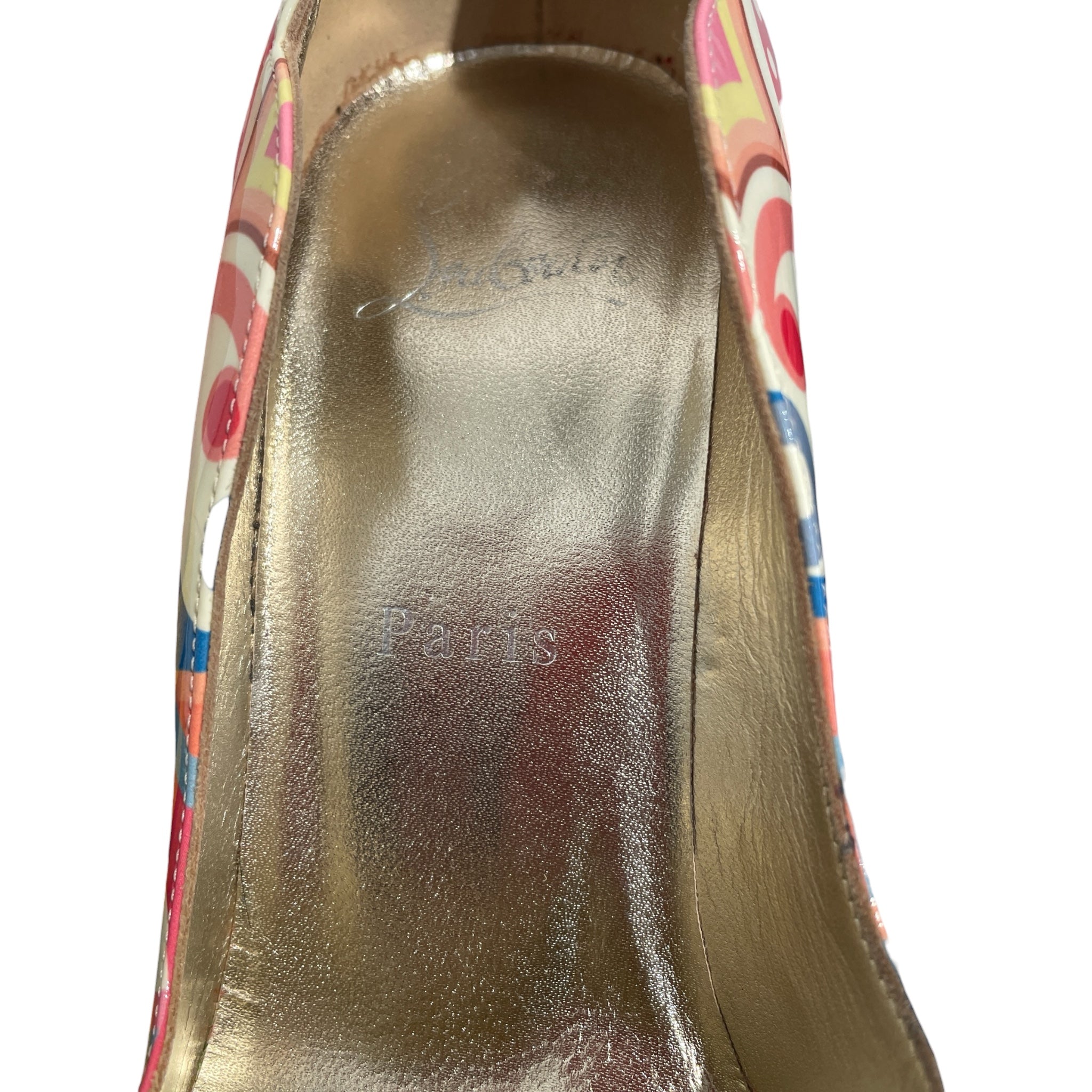 Christian Louboutin/Heels/EU 36/All Over Print/Leather/MLT/HOT CHICK view 3