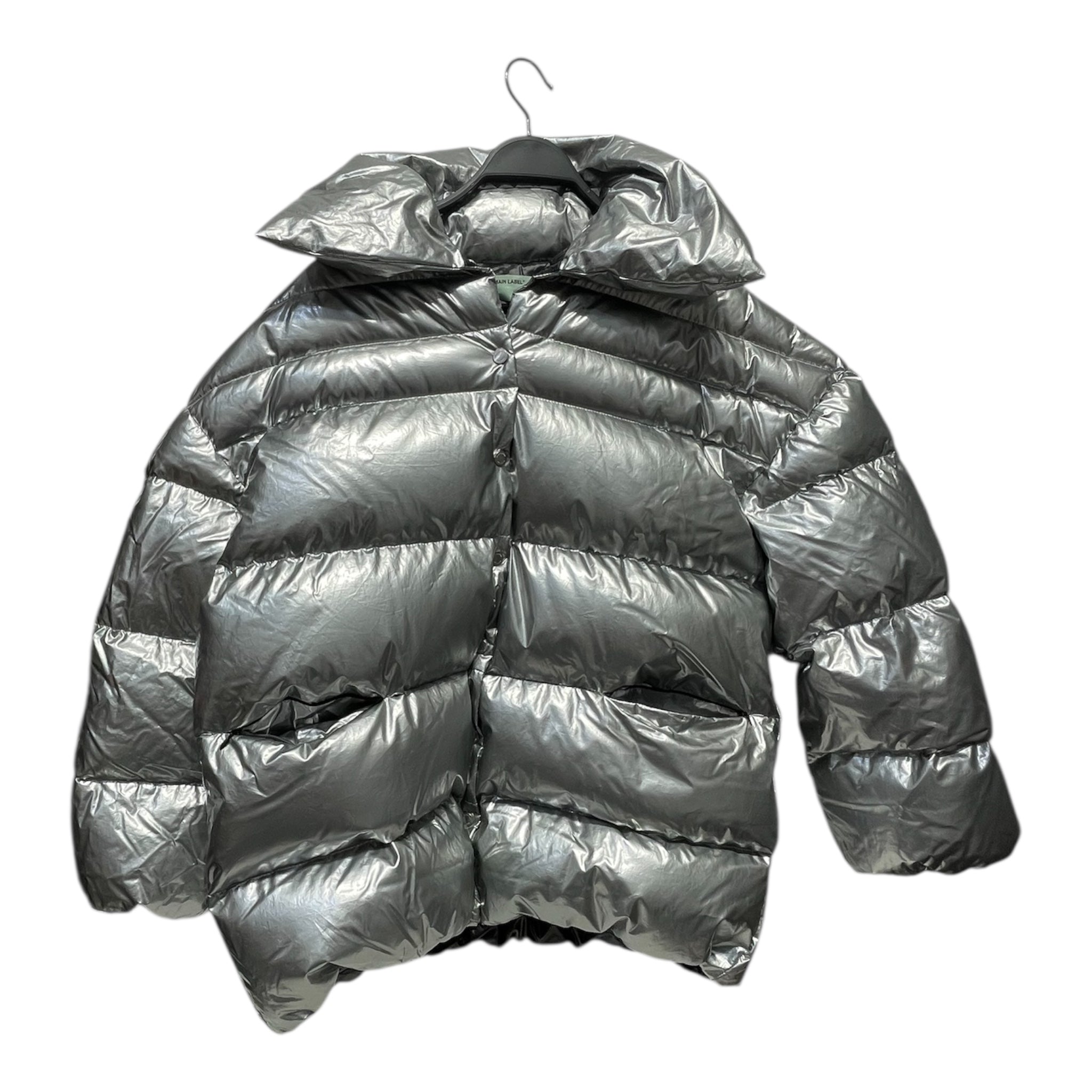 OFF-WHITE/Puffer Jkt/40/Nylon/SLV/ view 1