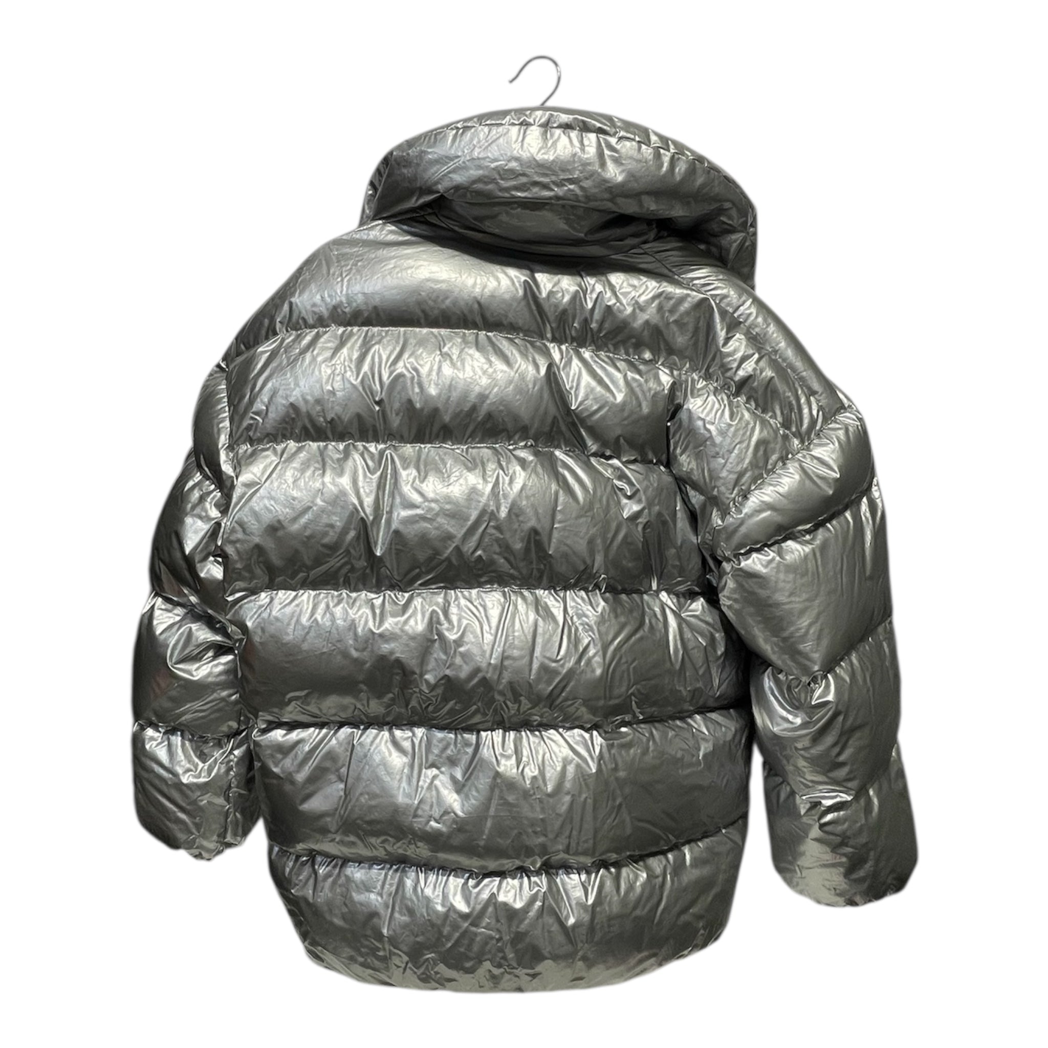 OFF-WHITE/Puffer Jkt/40/Nylon/SLV/ view 2